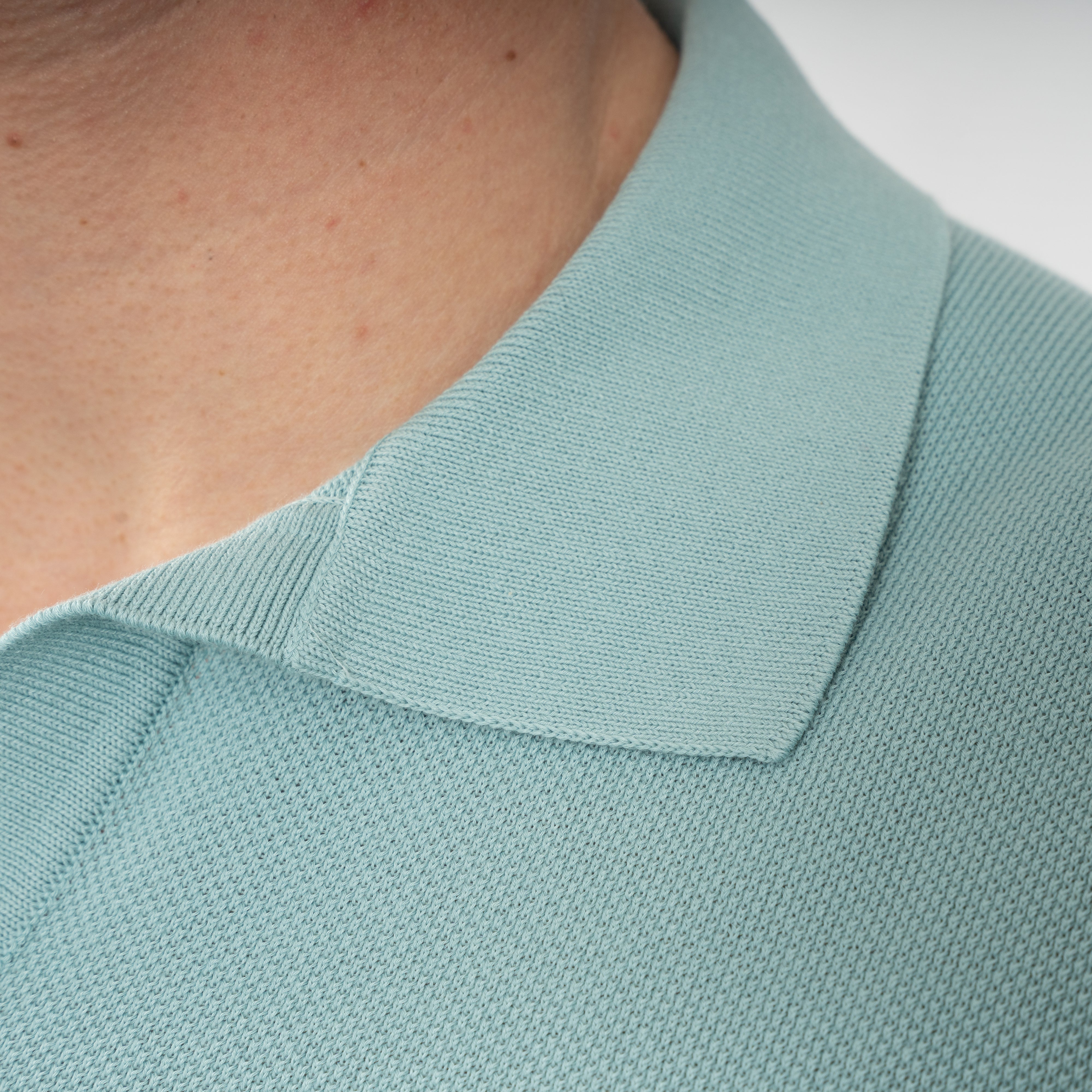 Gran Sasso Polo Aquablauw | Fresh Cotton