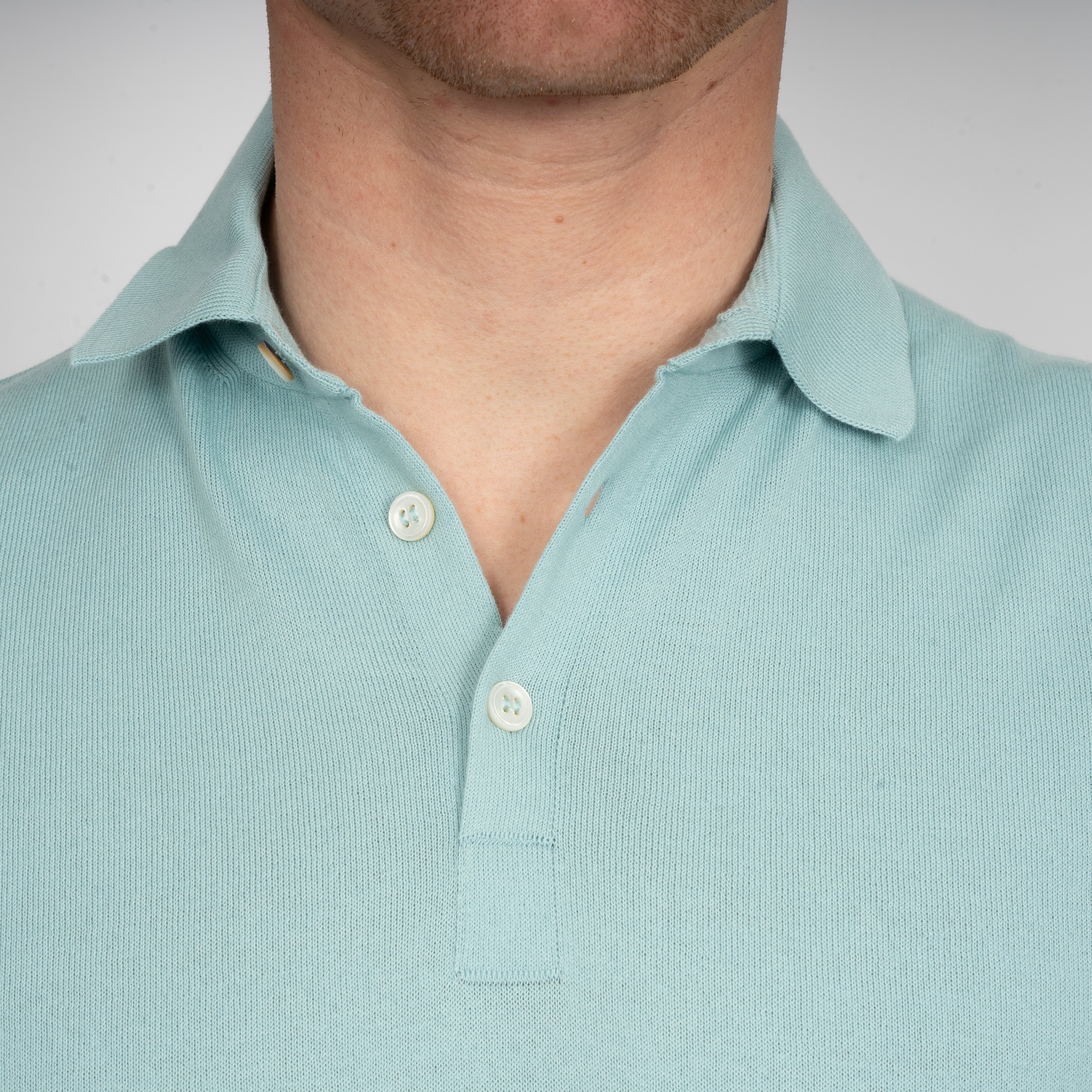 Gran Sasso Polo Aquablauw | Fresh Cotton