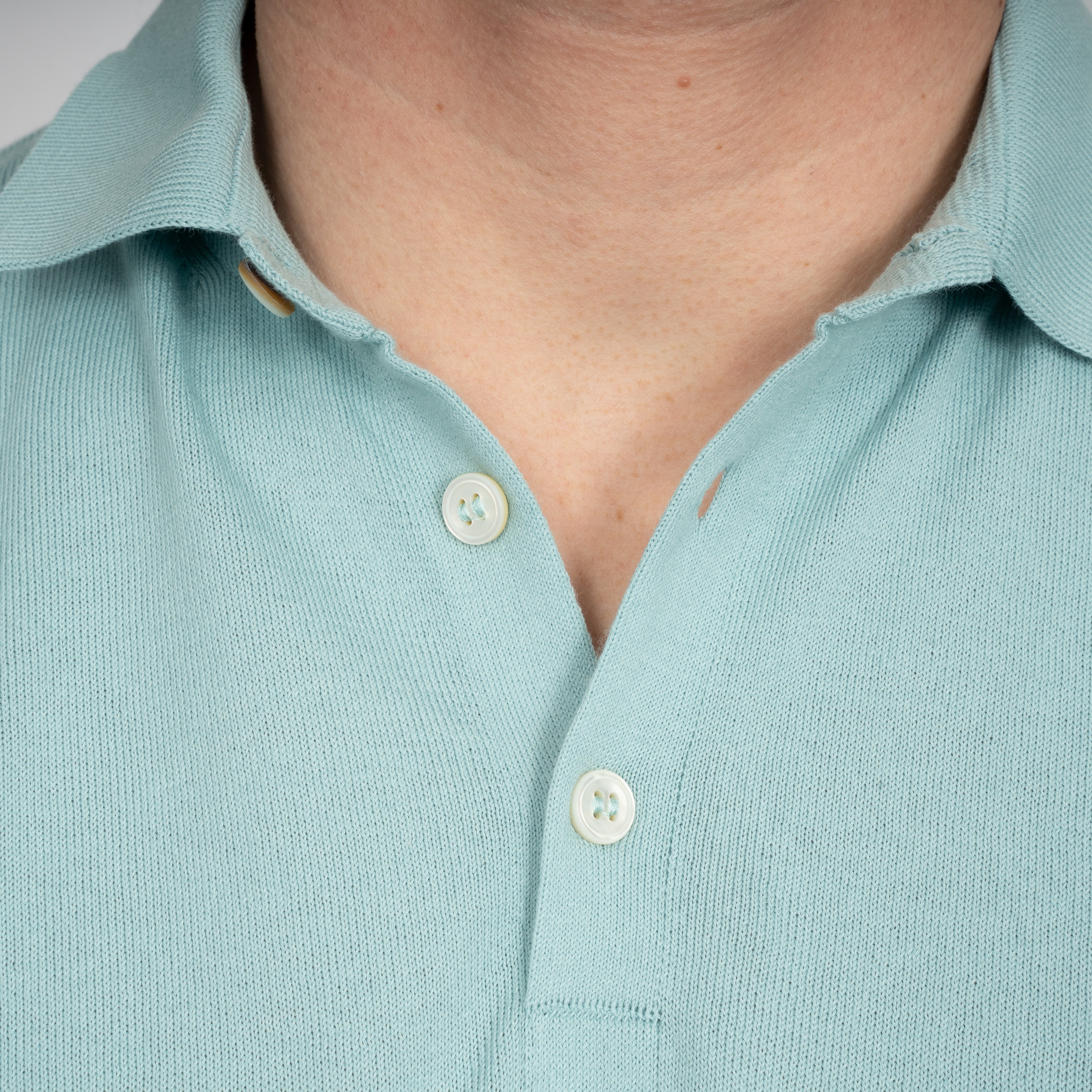 Gran Sasso Polo Aquablauw | Fresh Cotton