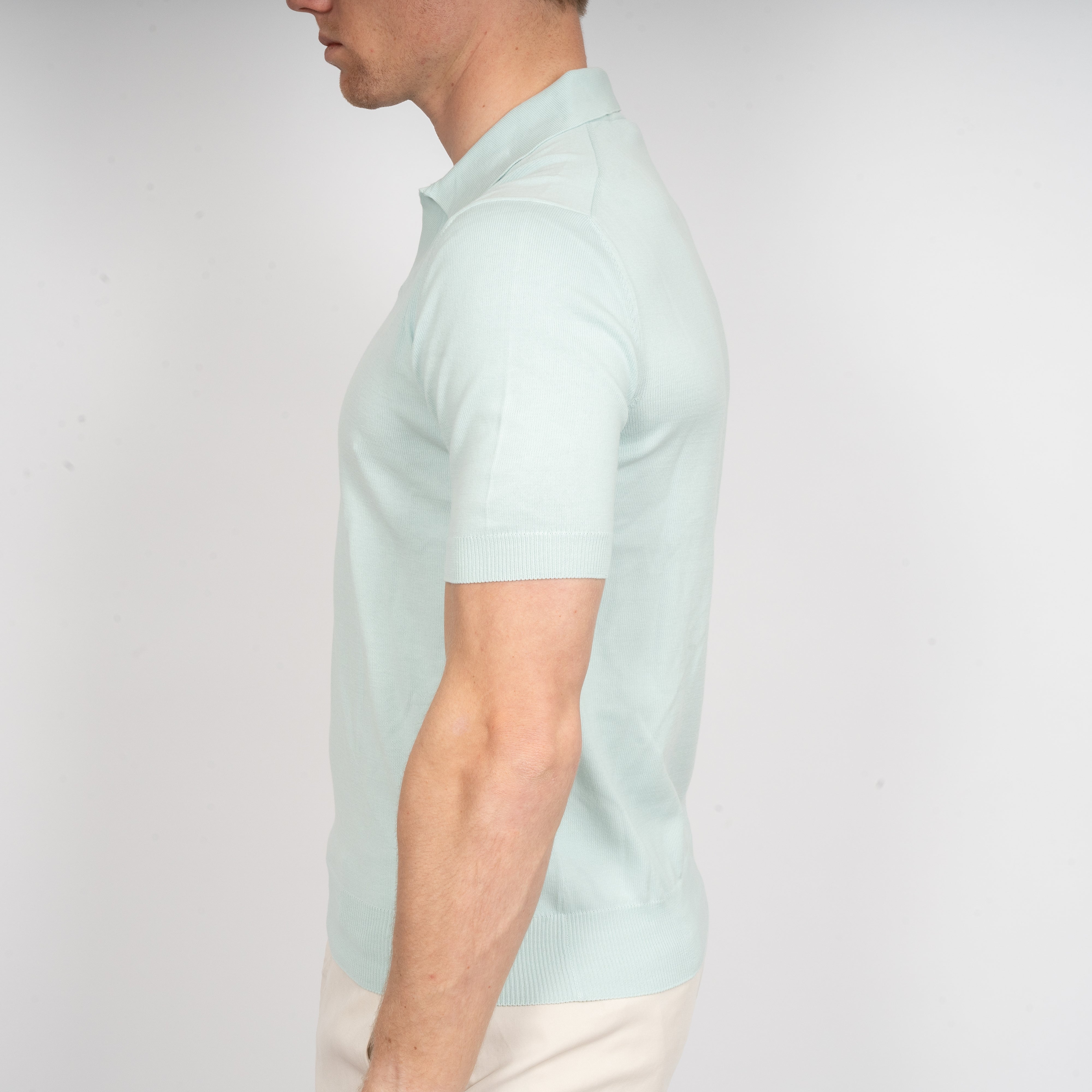 Gran Sasso Polo Aquablauw | Egyptian Cotton