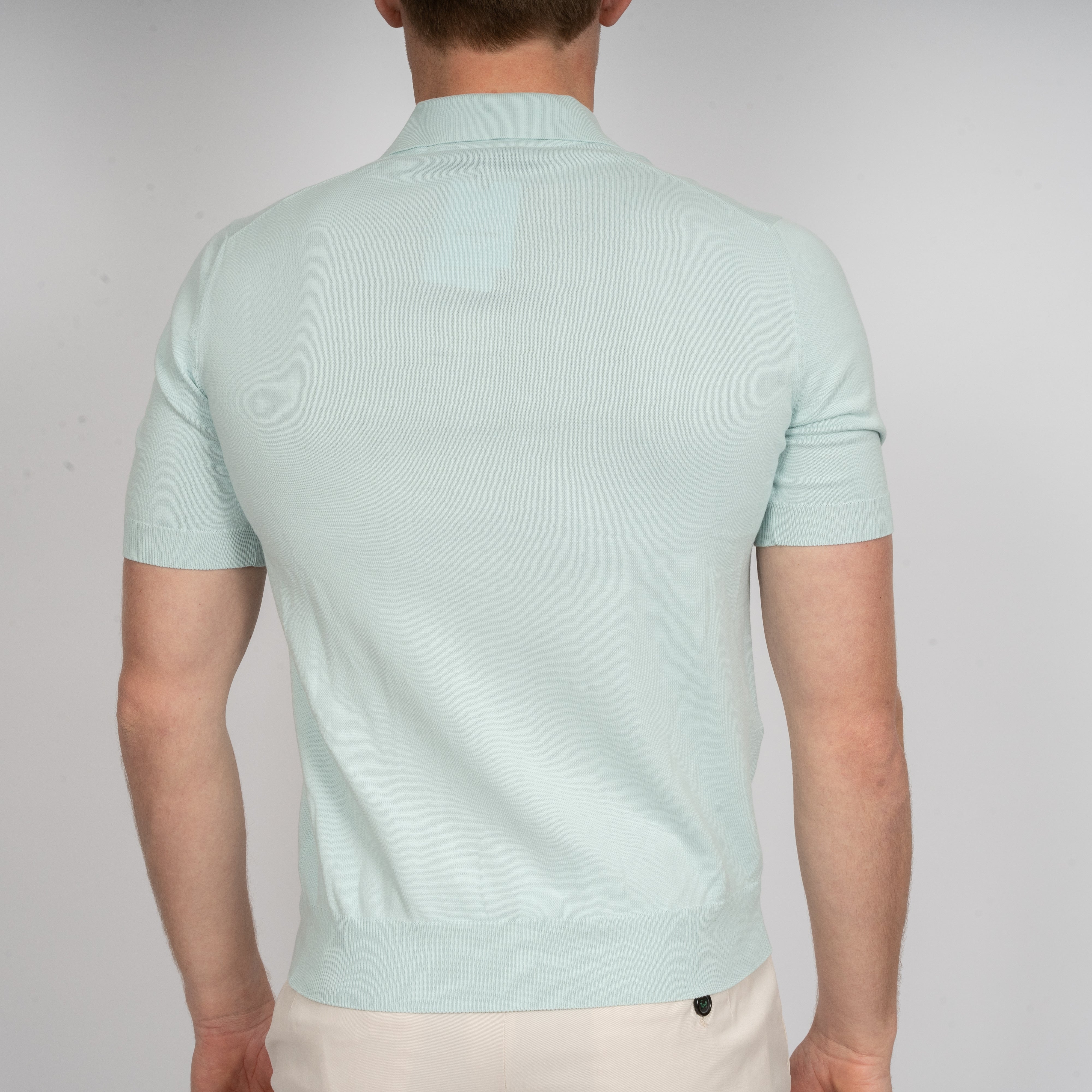 Gran Sasso Polo Aquablauw | Egyptian Cotton