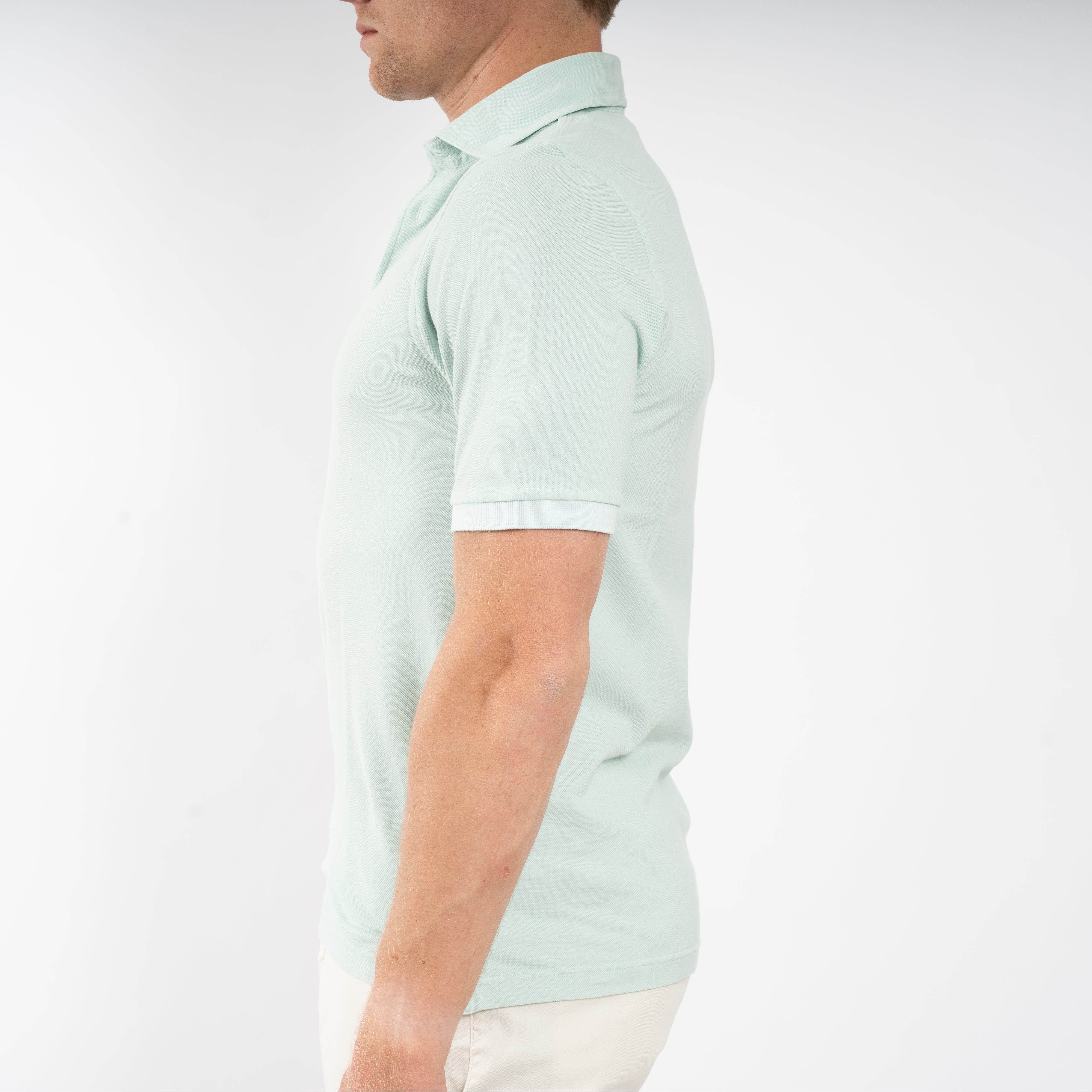Gran Sasso Polo Aquablauw | Vintage Piquet