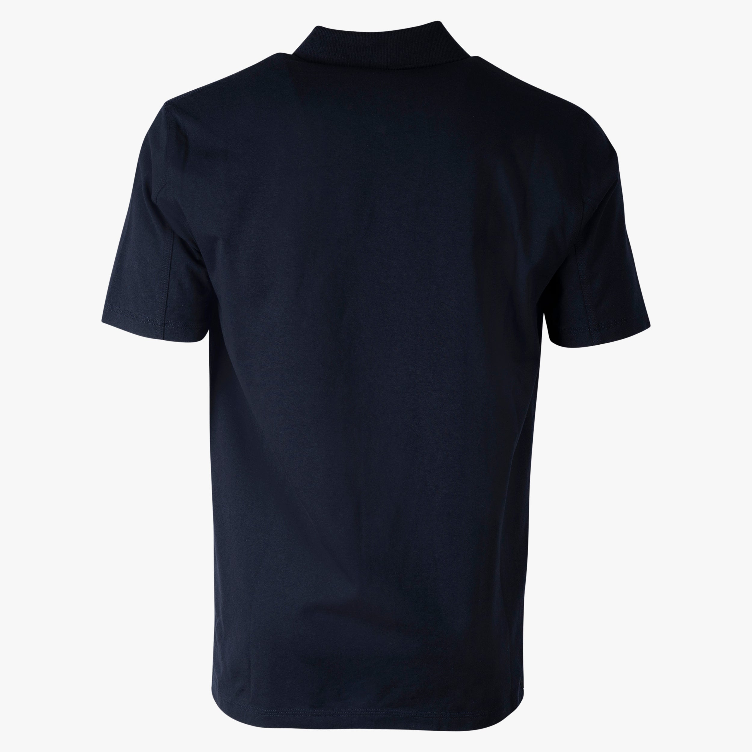 Denham Polo Blauw | Scissor Open Collar