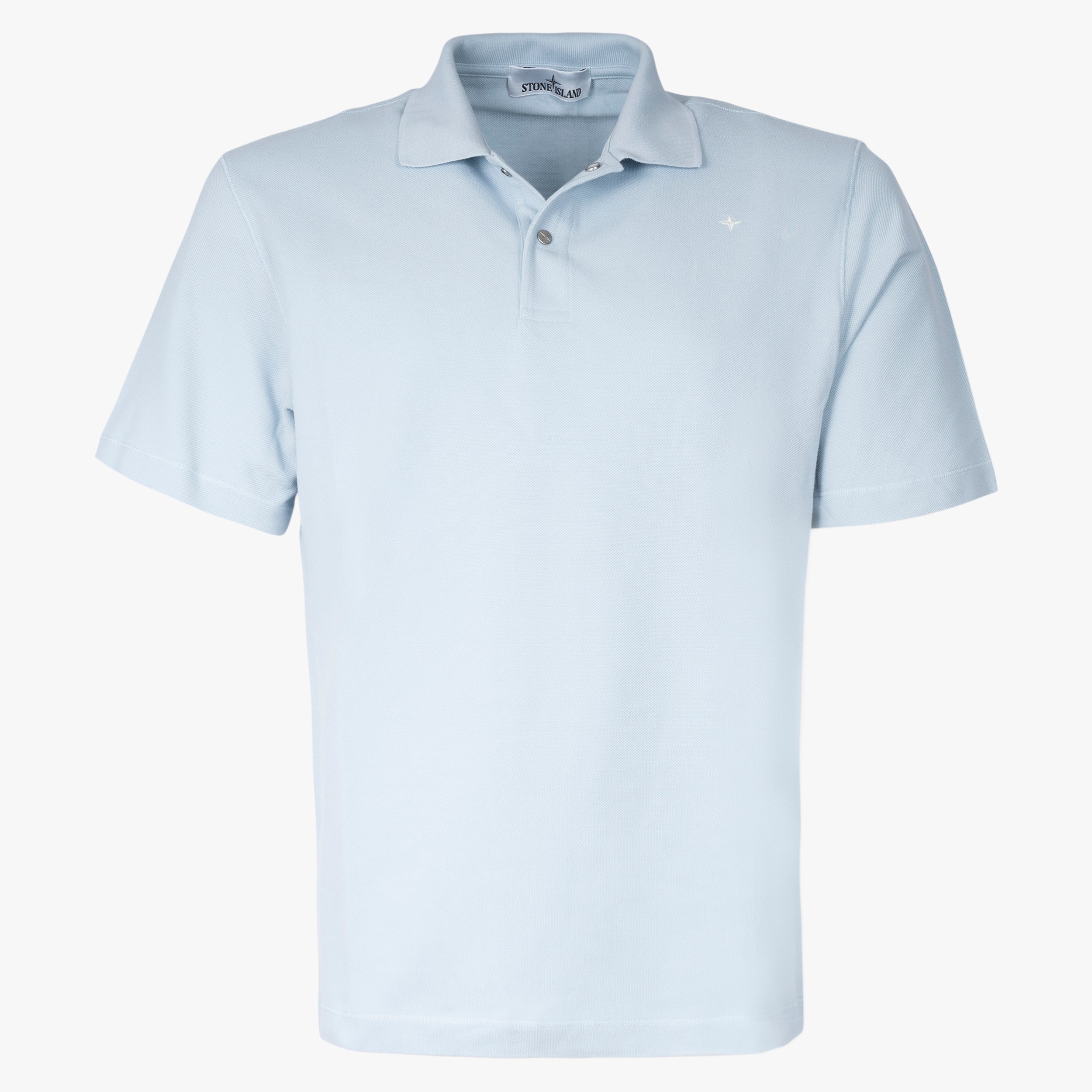 Stone Island Polo Lichtblauw | Stellina