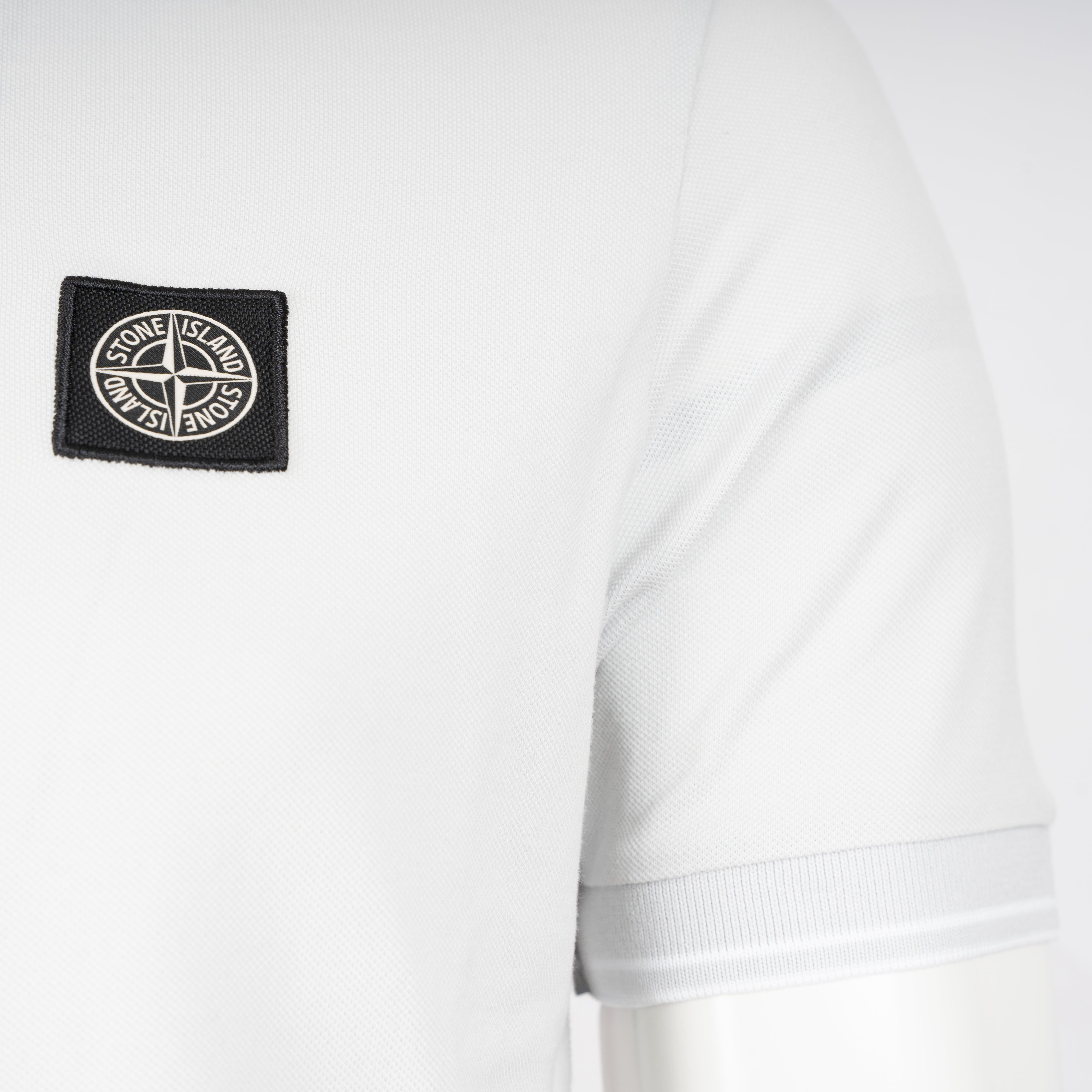 Stone Island Polo Ijsblauw | Cotton Piqué