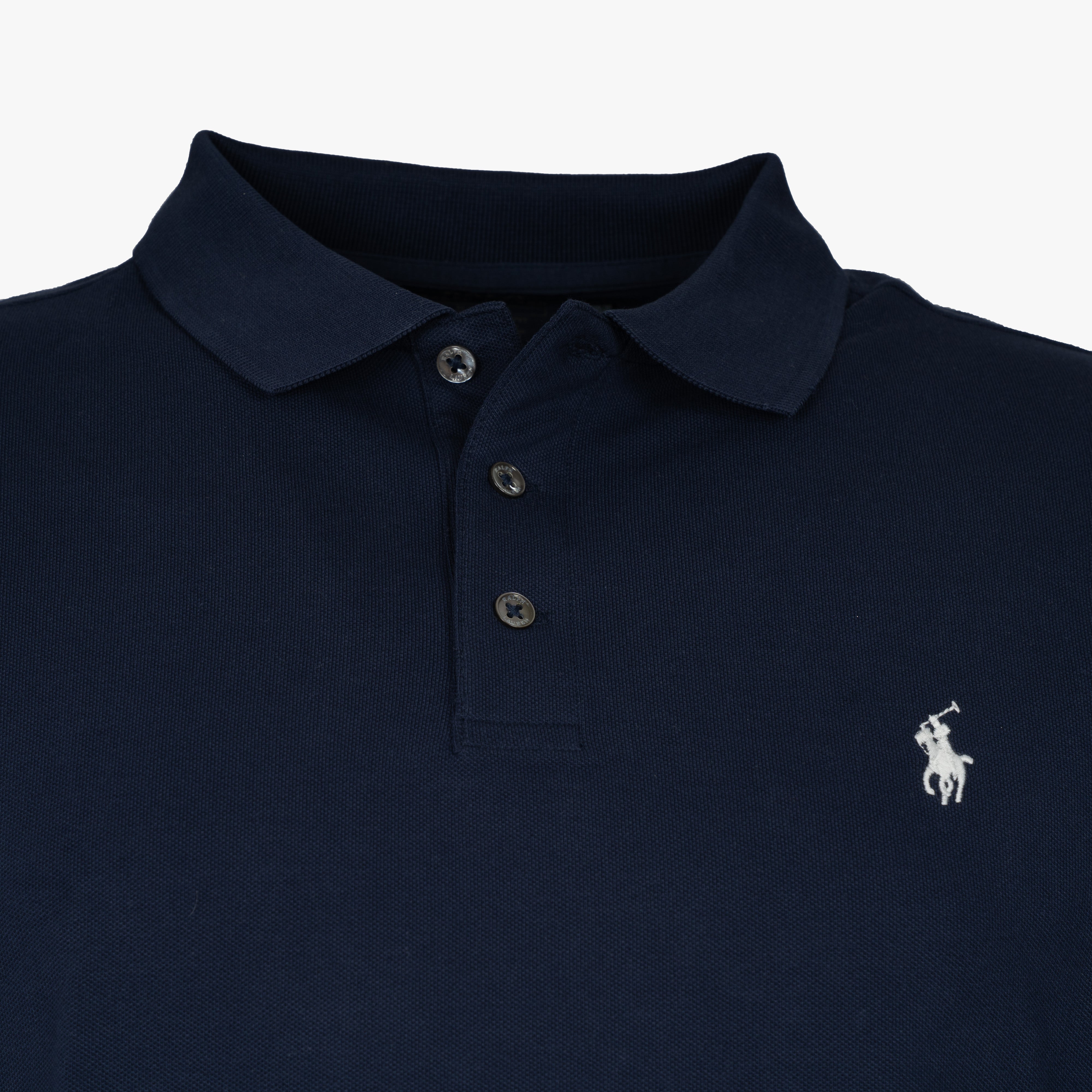 Ralph Lauren Polo Donkerblauw | Custom Slim Fit
