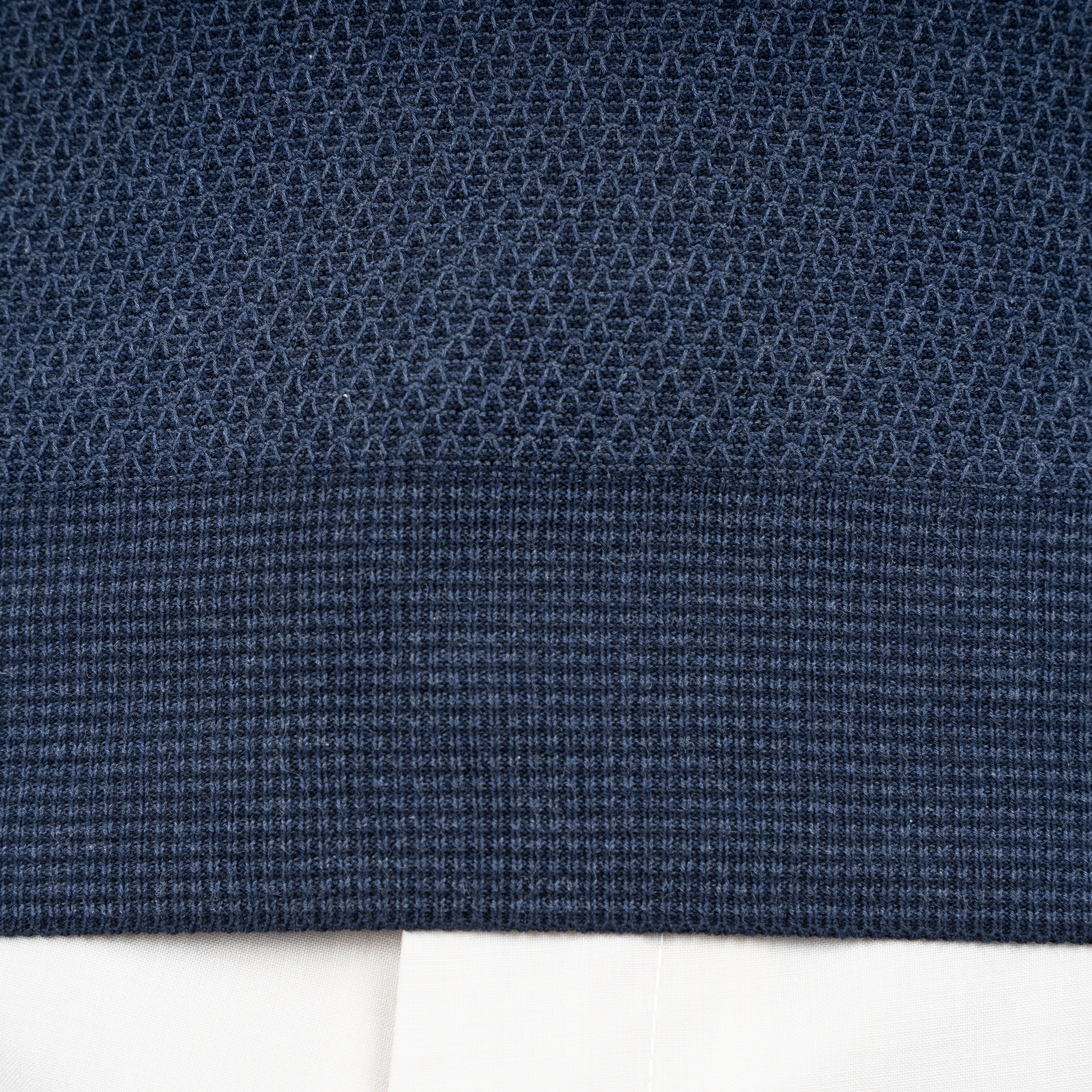 Gran Sasso Gebreid T-Shirt Donkerblauw | Fresh Cotton