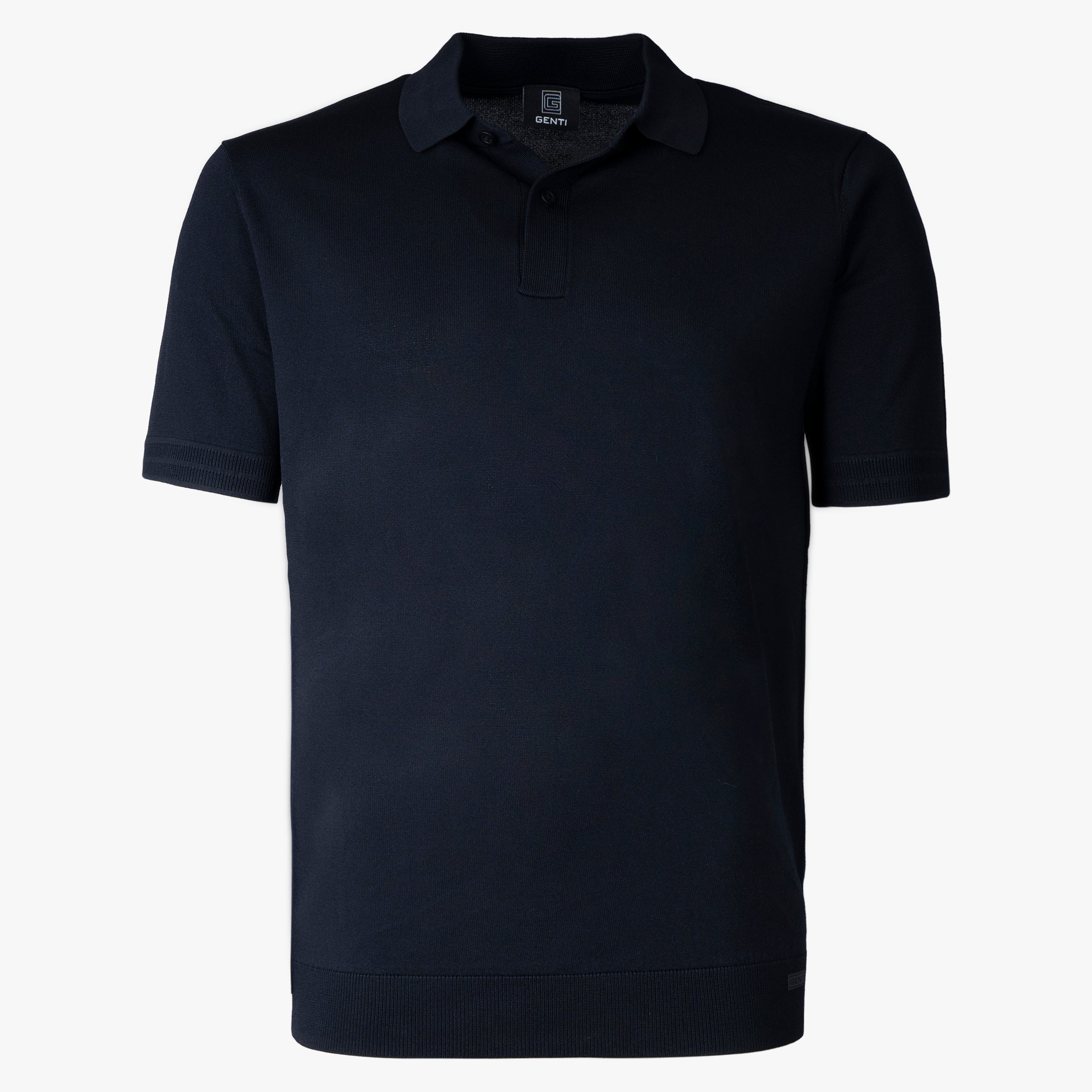 Genti Polo Donkerblauw | Cool Dry