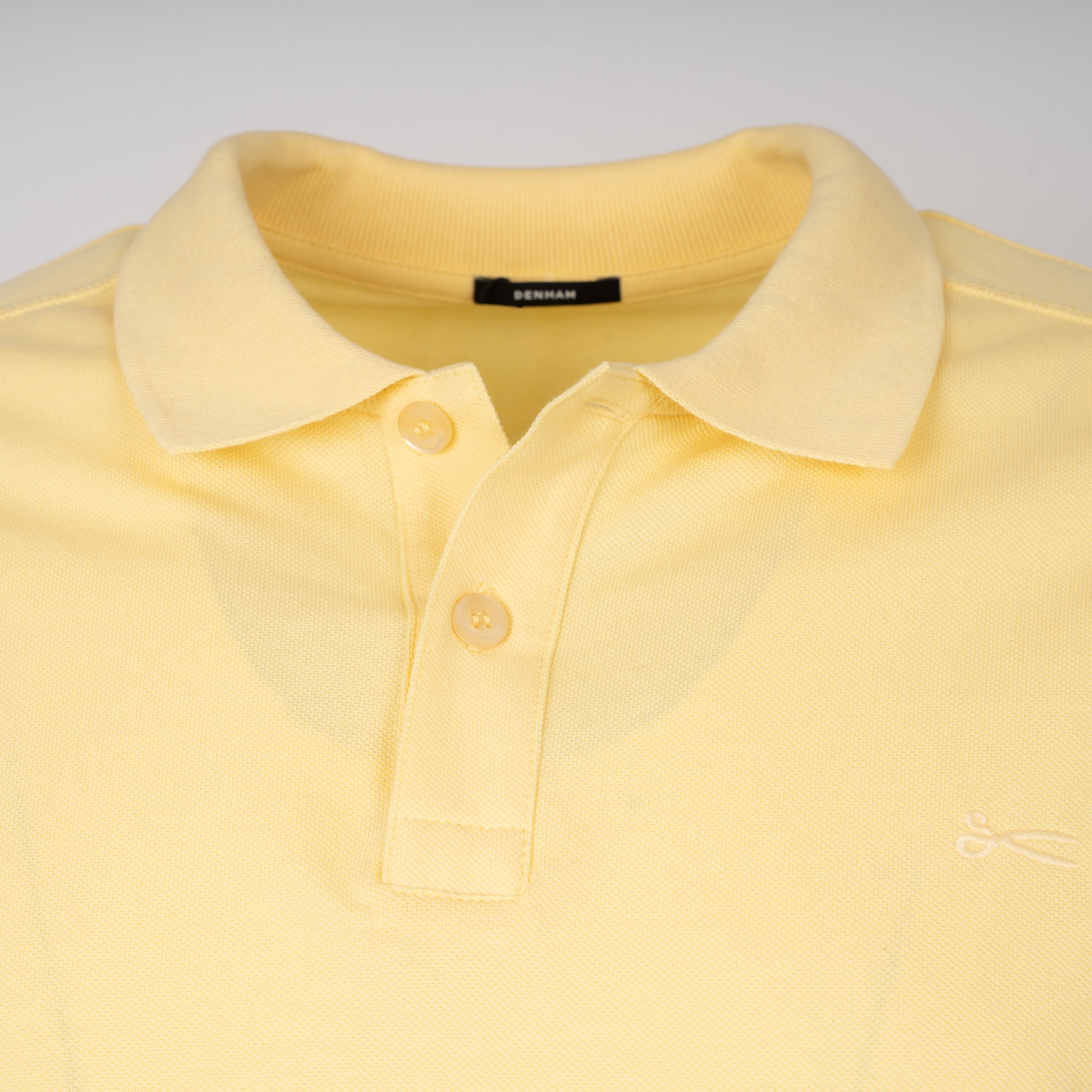 Denham Polo Geel | Brian Raglan Polo