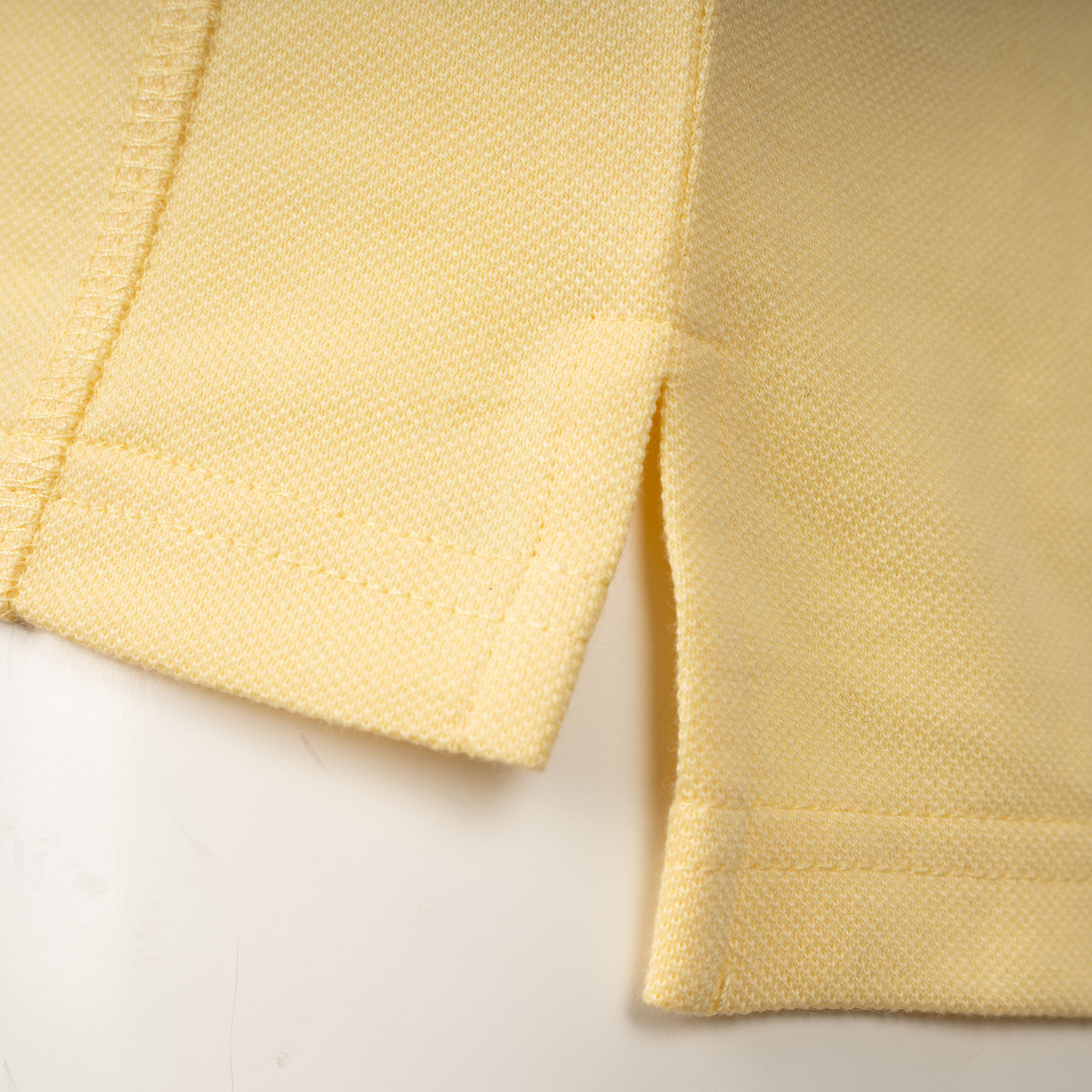 Denham Polo Geel | Brian Raglan Polo