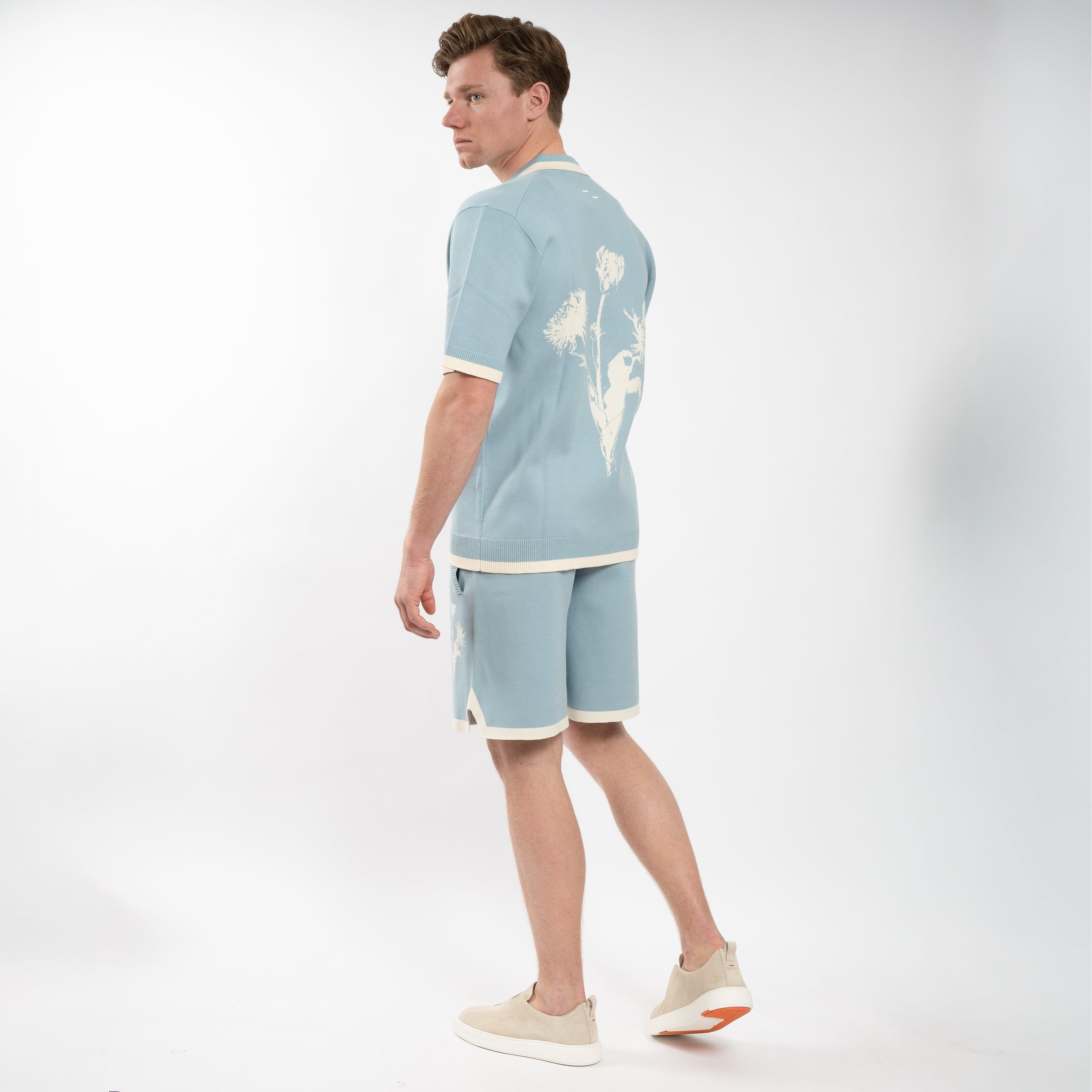 Filling Pieces Doorknoop Polo Lichtblauw | Gardener