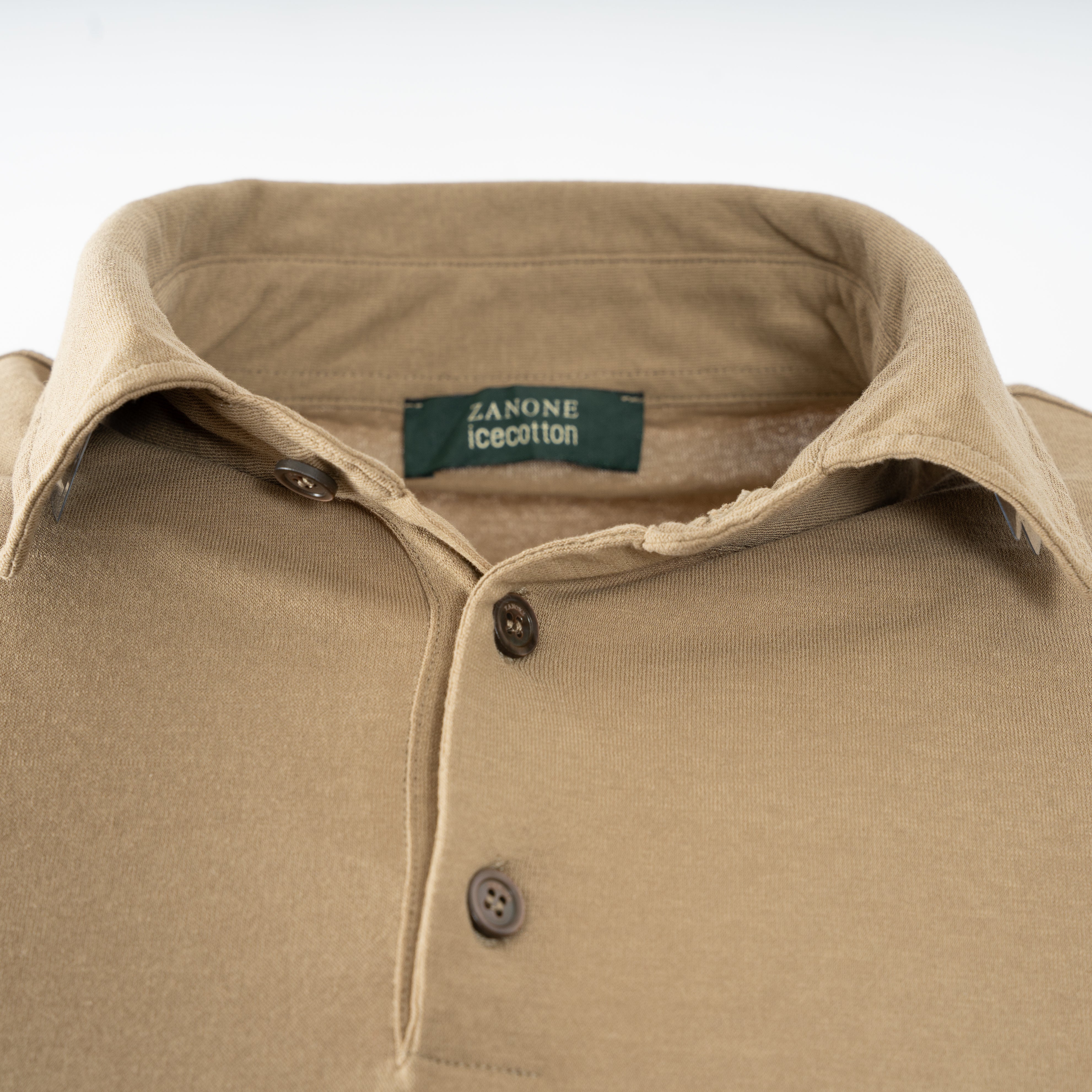 Zanone Polo Camel | IceCotton