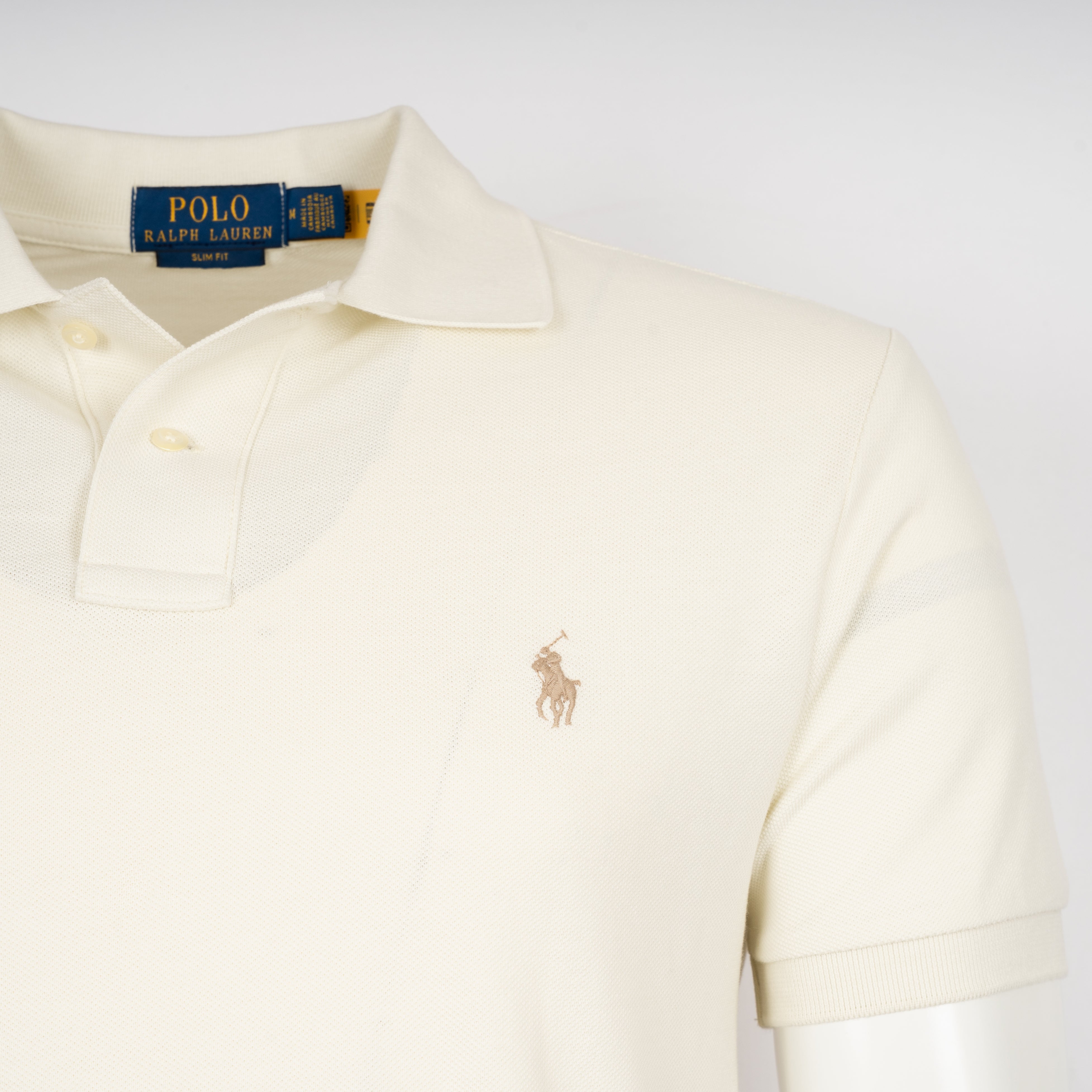 Ralph Lauren Polo Crème | Slim Fit