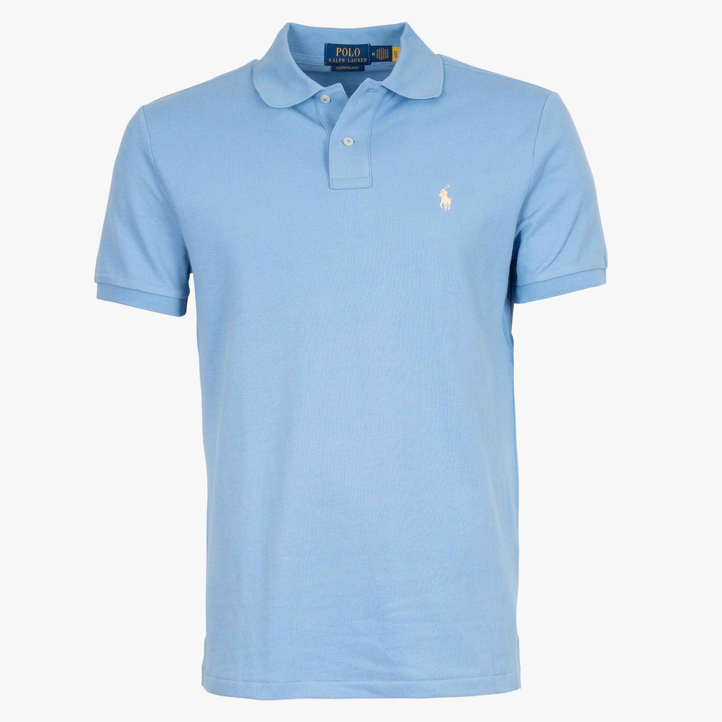 Ralph Lauren Polo Lichtblauw | Custom Slim Fit
