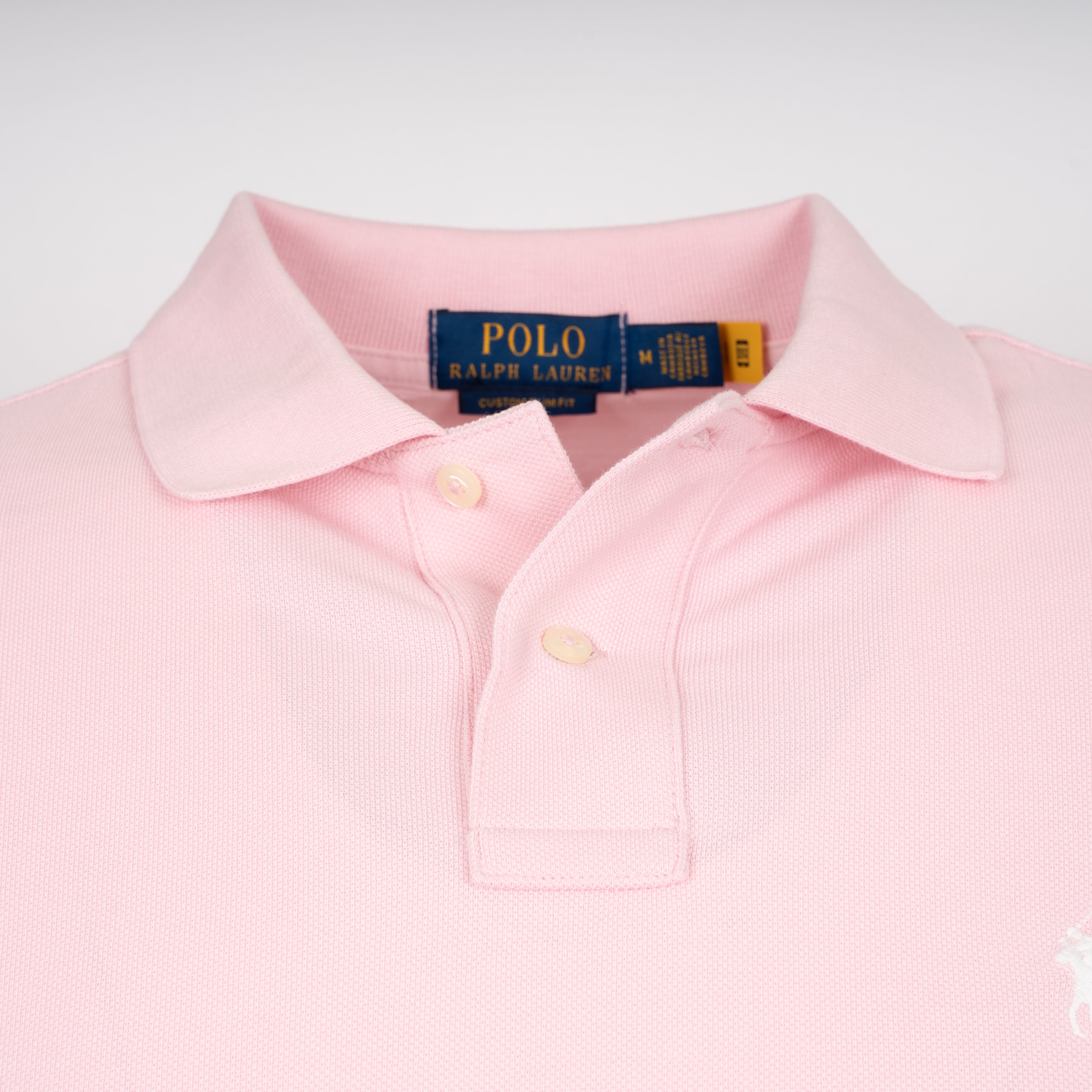 Ralph Lauren Polo Roze | Custom Slim Fit