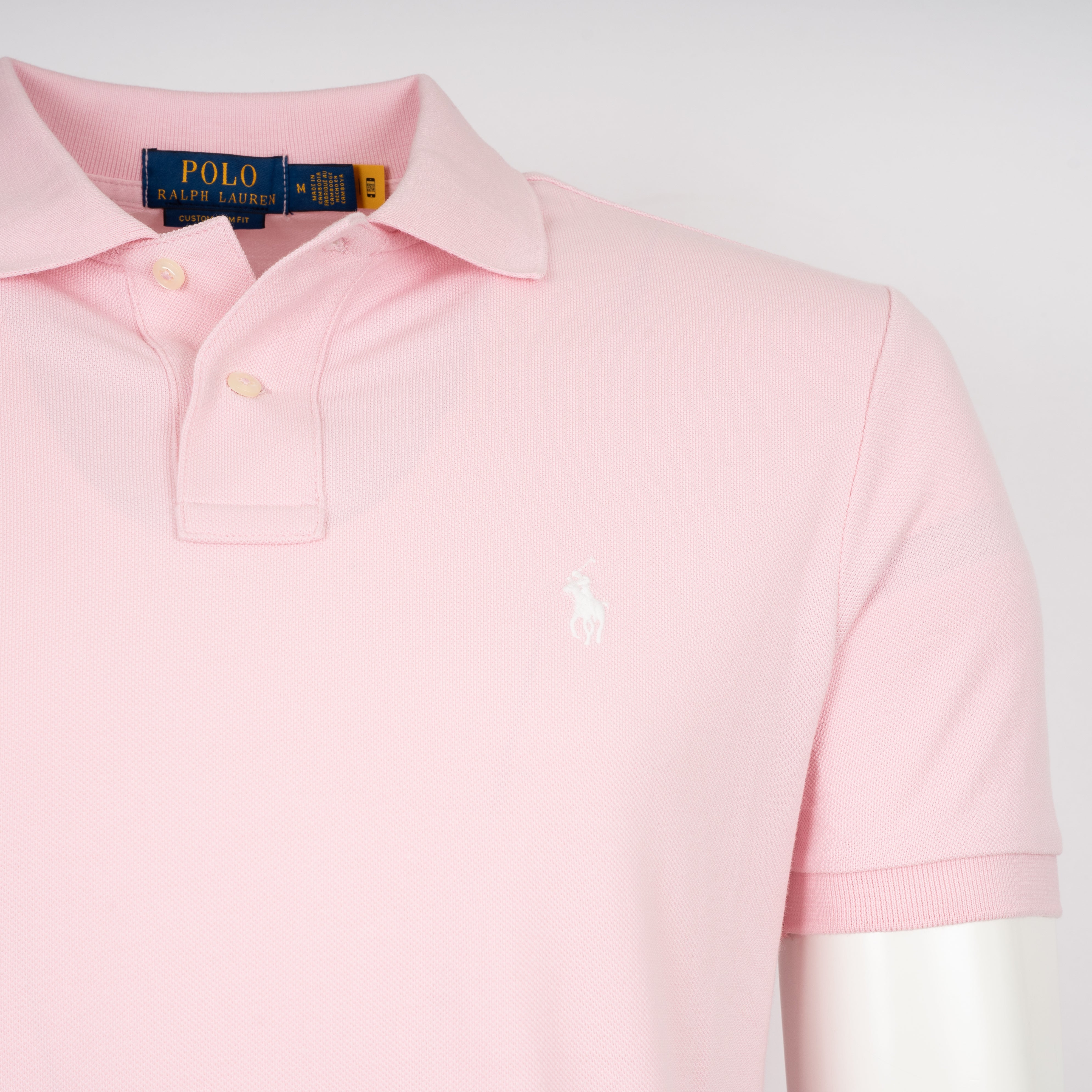 Ralph Lauren Polo Roze | Custom Slim Fit
