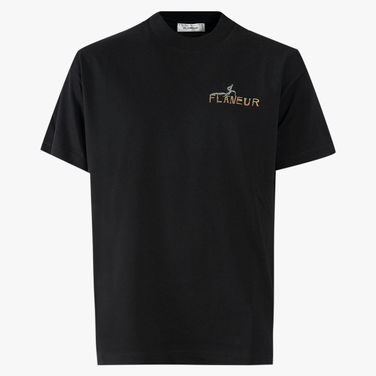 Flaneur T-shirt zwart | Passage of Time