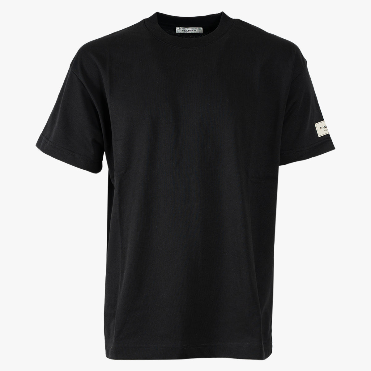 Flaneur T-shirt zwart | Atelier