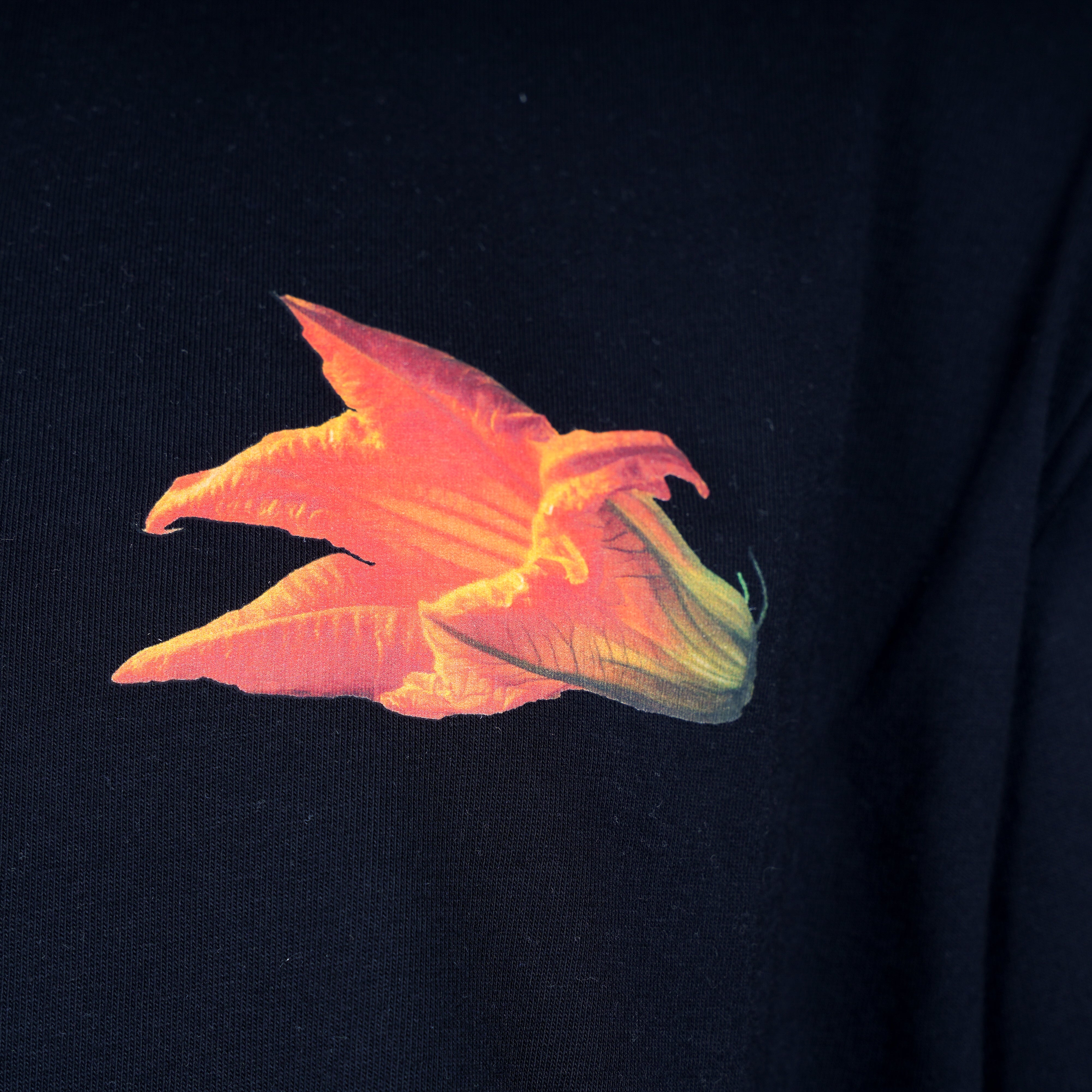 Filling Pieces T-Shirt Backprint Zwart | Zucchini