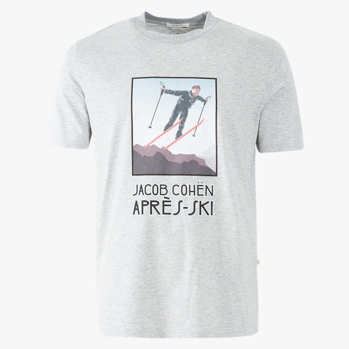 Jacob Cohen T-Shirt Lichtgrijs | Apres Ski