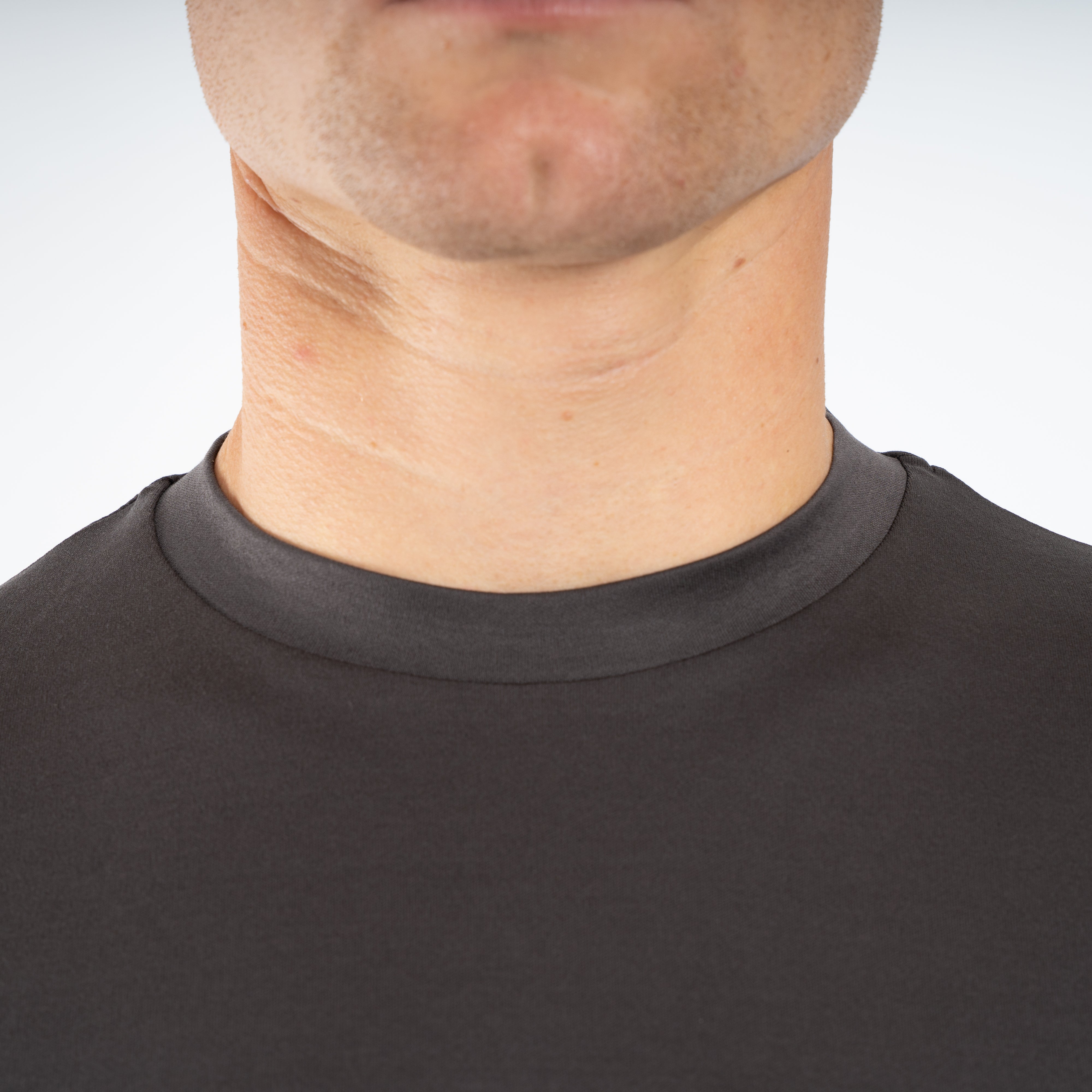 Valenza T-Shirt Asfalt Grijs | Interlock Supima Cotton