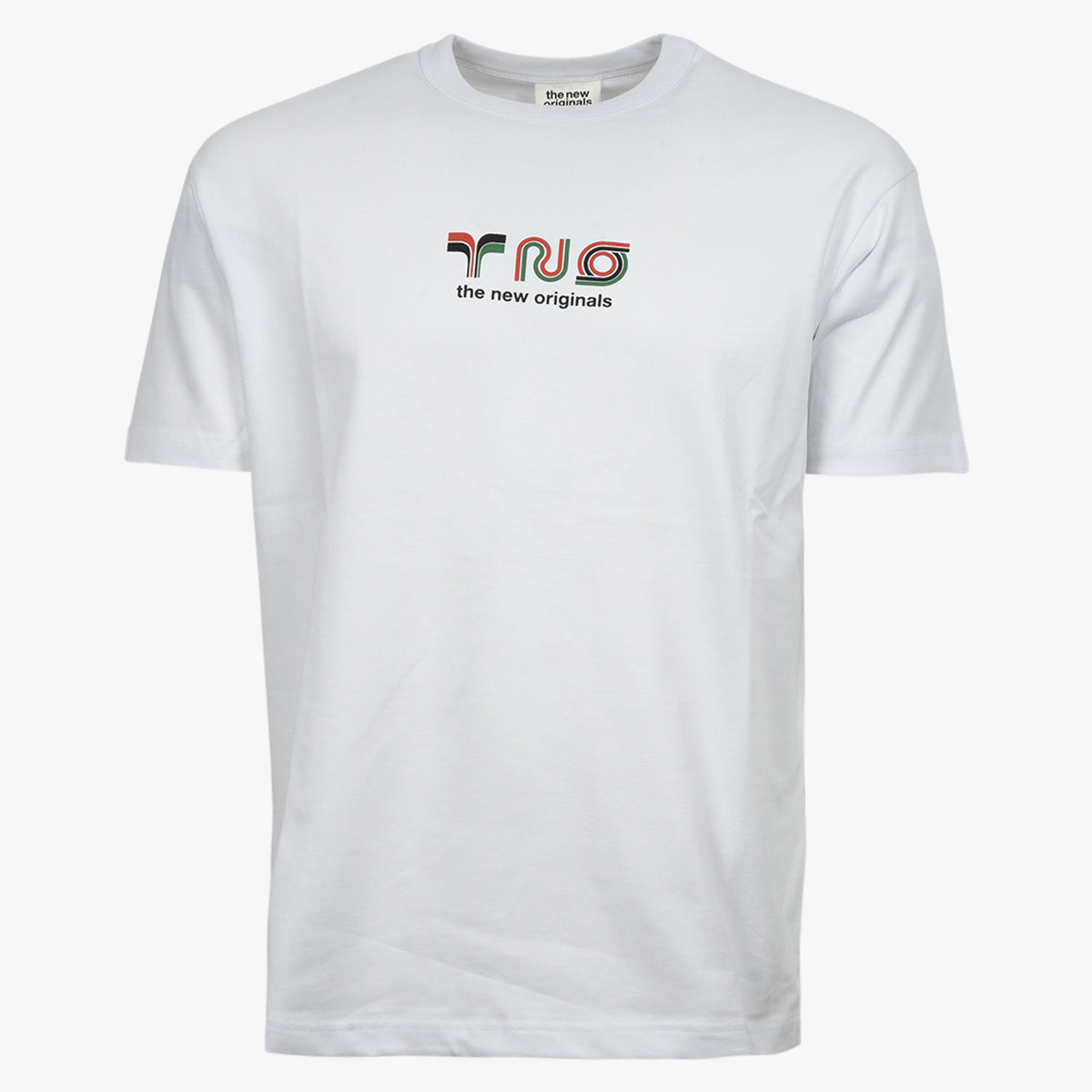 The New Originals Shirt met Backprint Wit | Supergraphic Tee