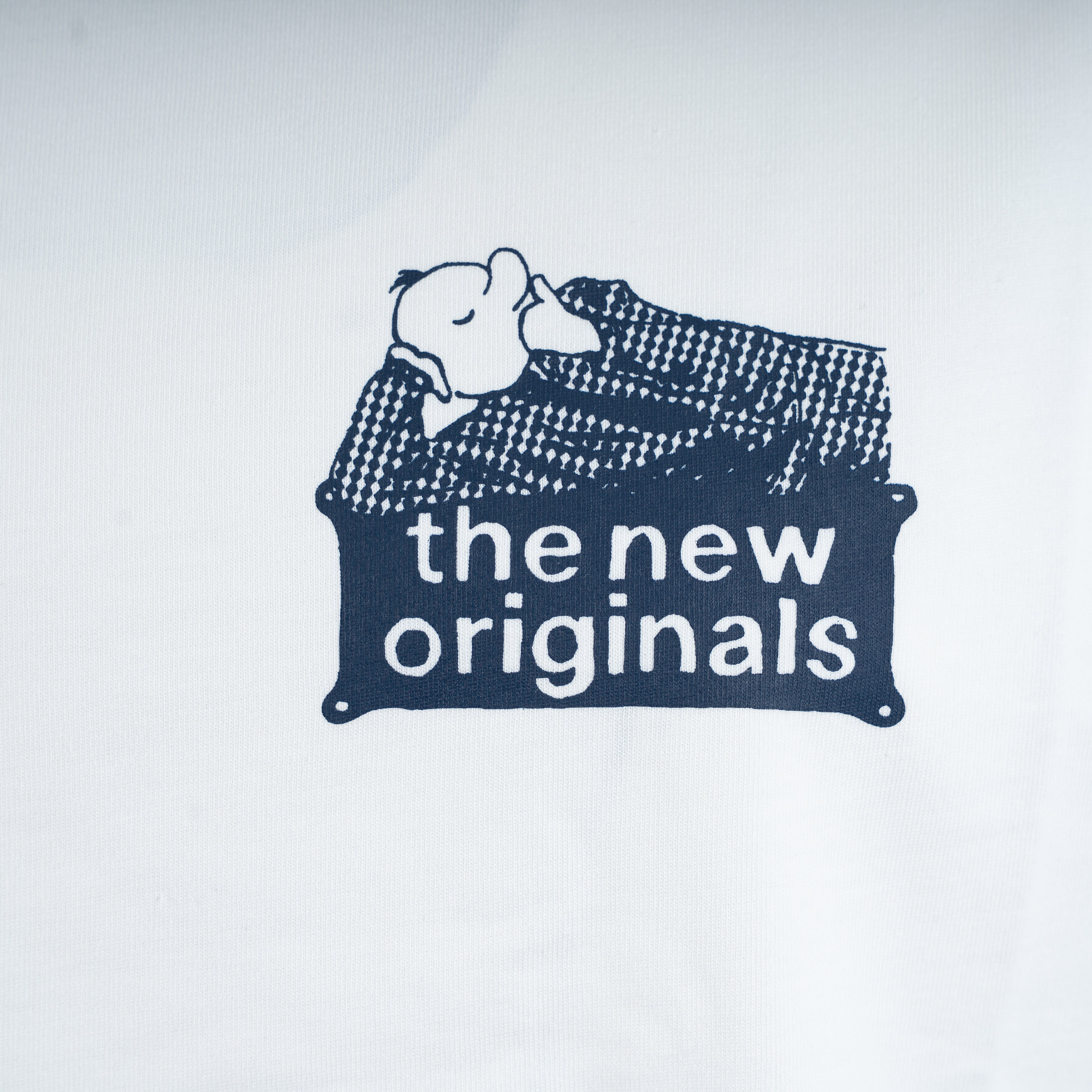 The New Originals T-Shirt Backprint Wit | Grandmaster Freddy Tee