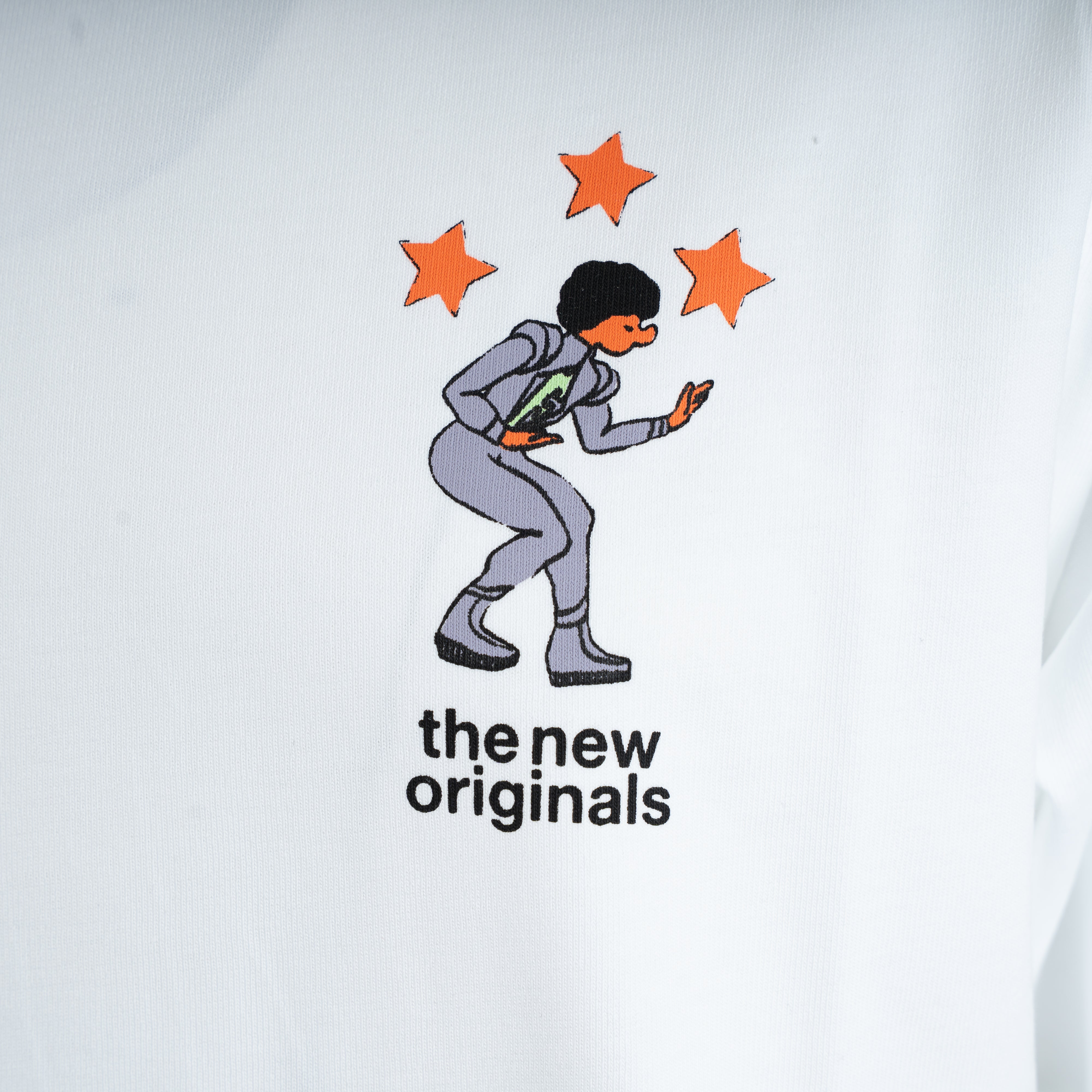 The New Originals T-Shirt Backprint Wit | Stardust Tee