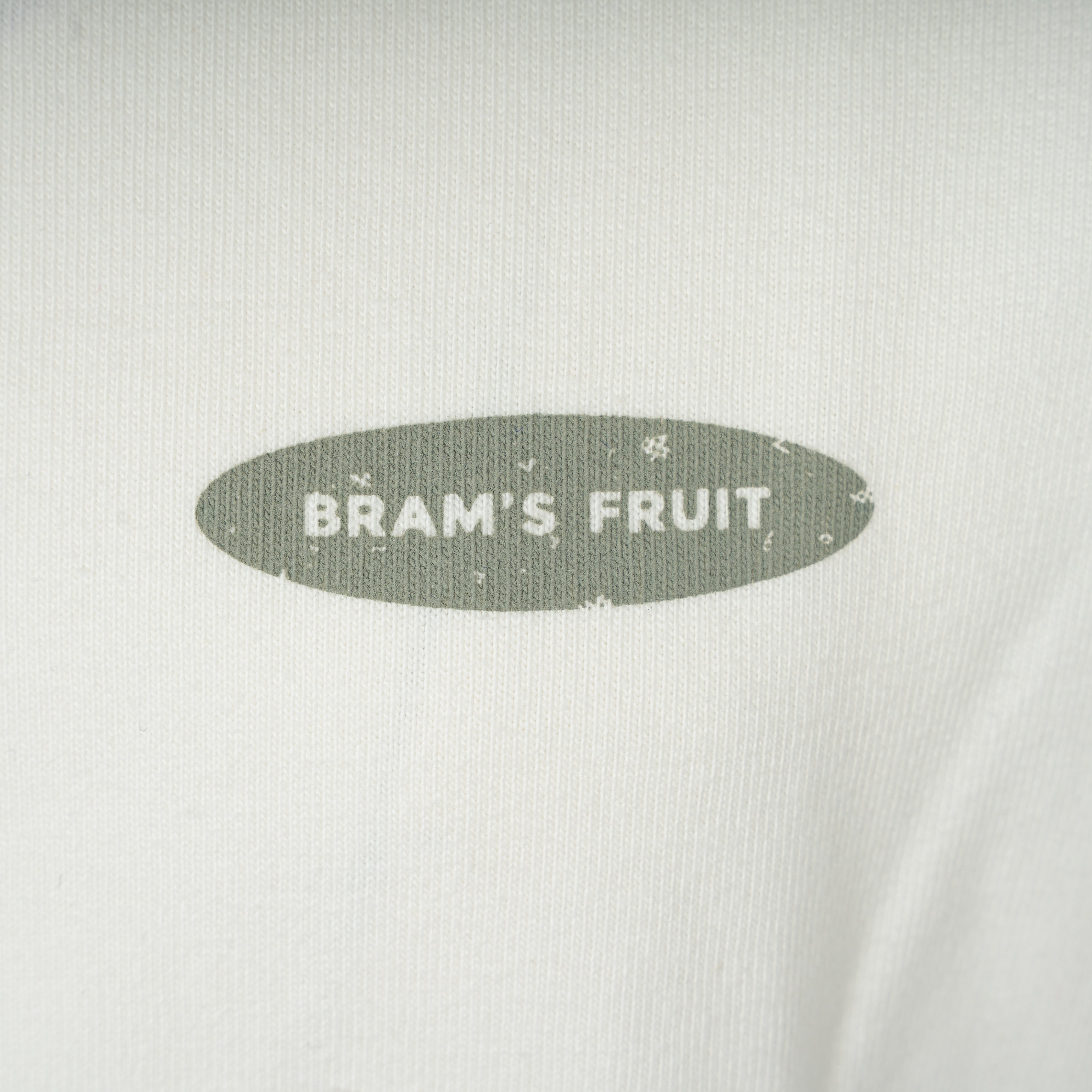 Bram's Fruit T-Shirt Backprint Wit | F*ck Off Distressed