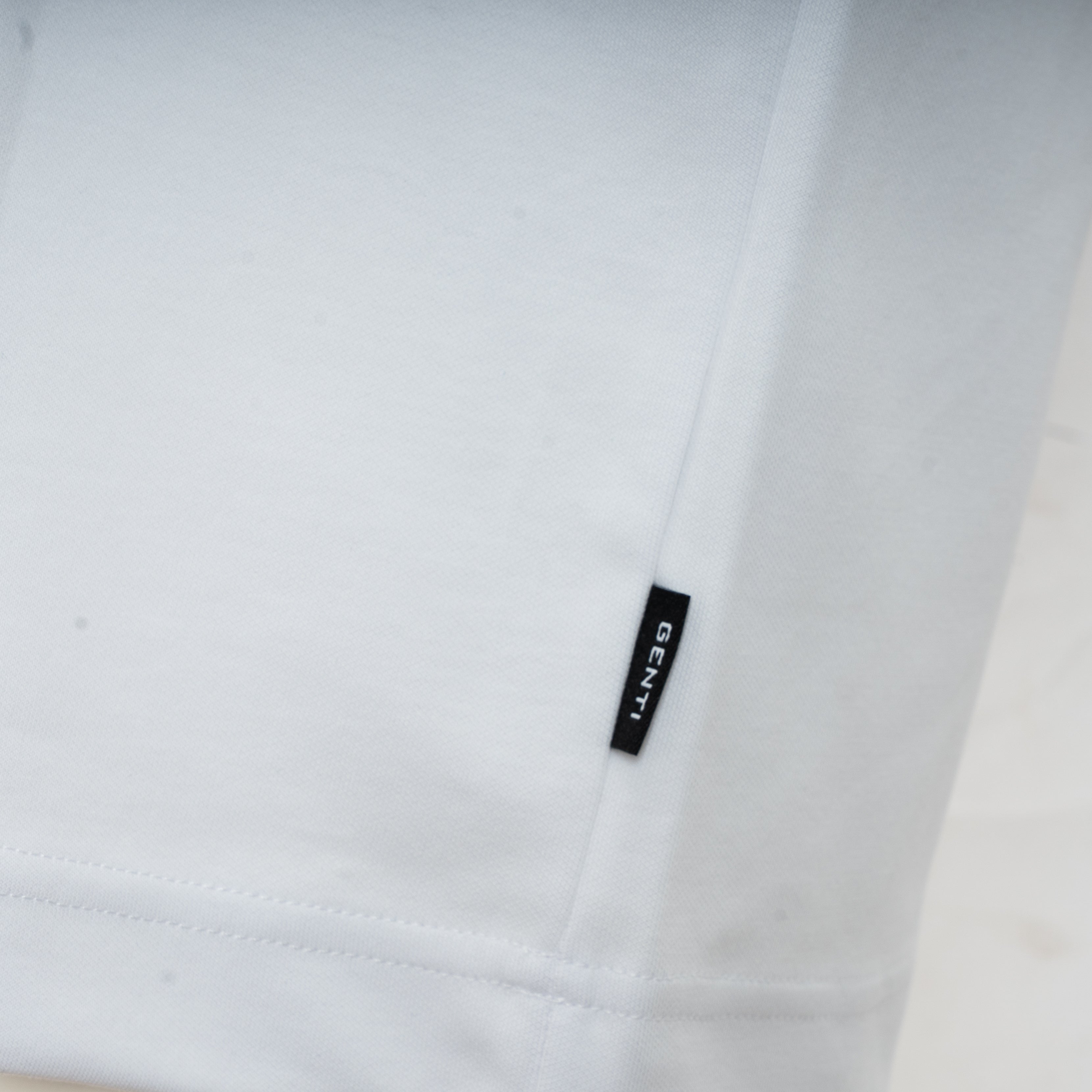 Genti T-Shirt Wit | Tech Jersey