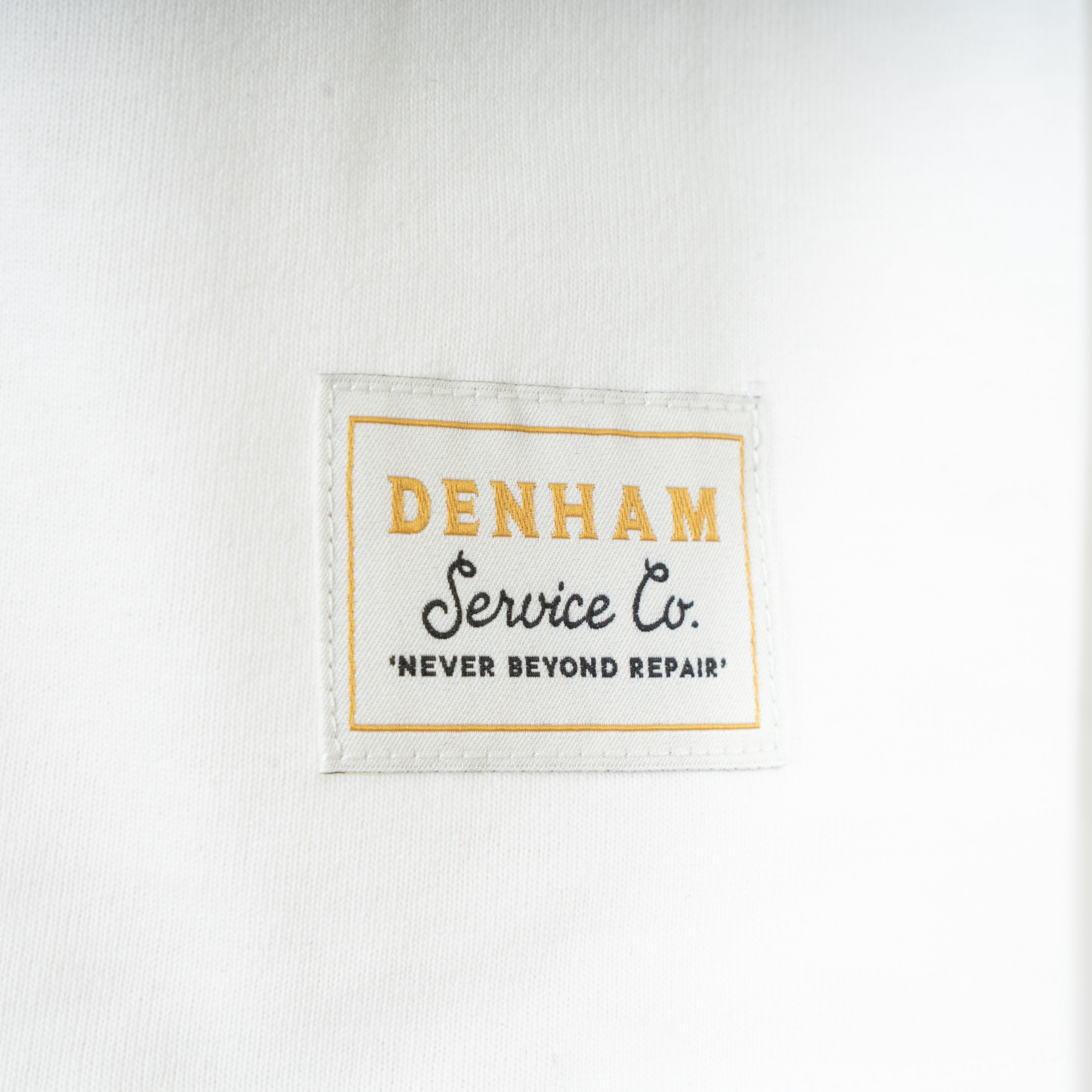 Denham T-Shirt Wit | Love Denham Tee