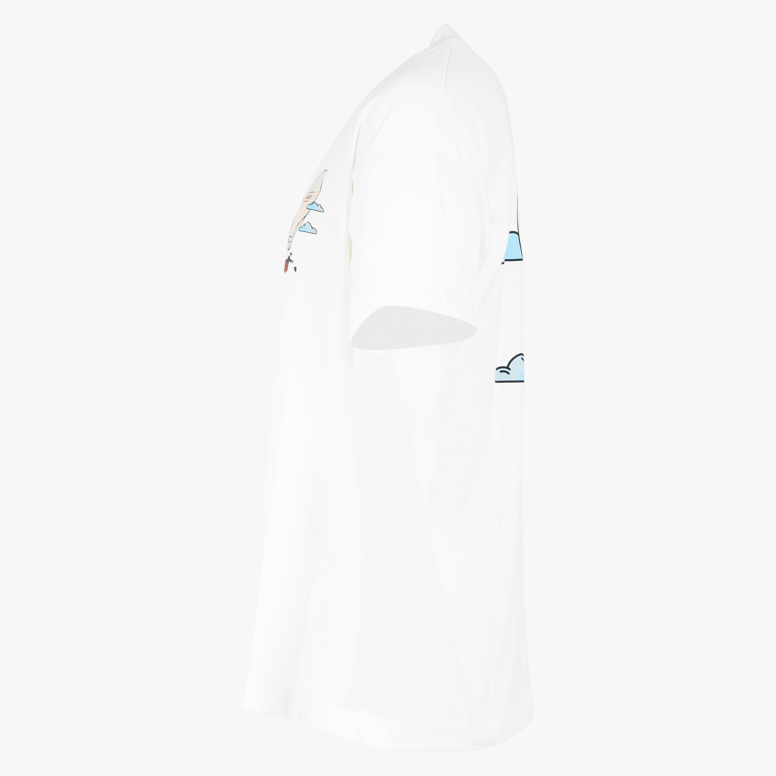 Flaneur T-shirt wit | AÉRONAUTIQUE