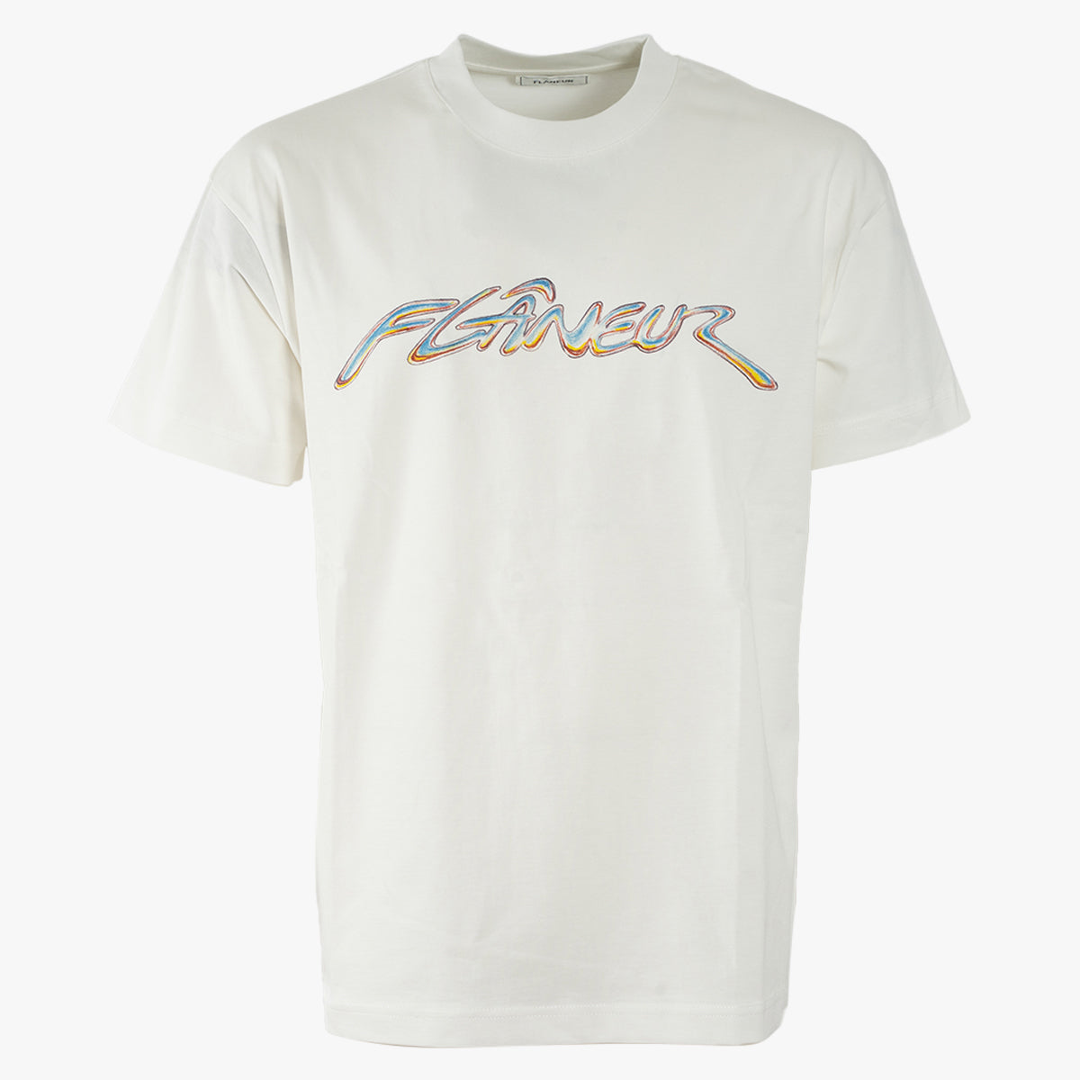 Flaneur T-Shirt Wit | Chrome
