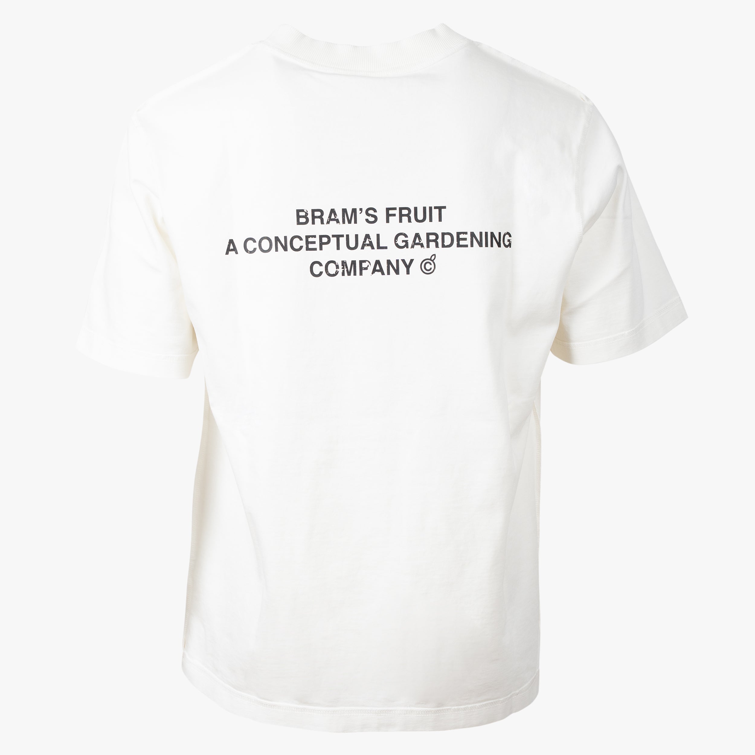 Bram's Fruit T-Shirt Backprint Wit | Stamp