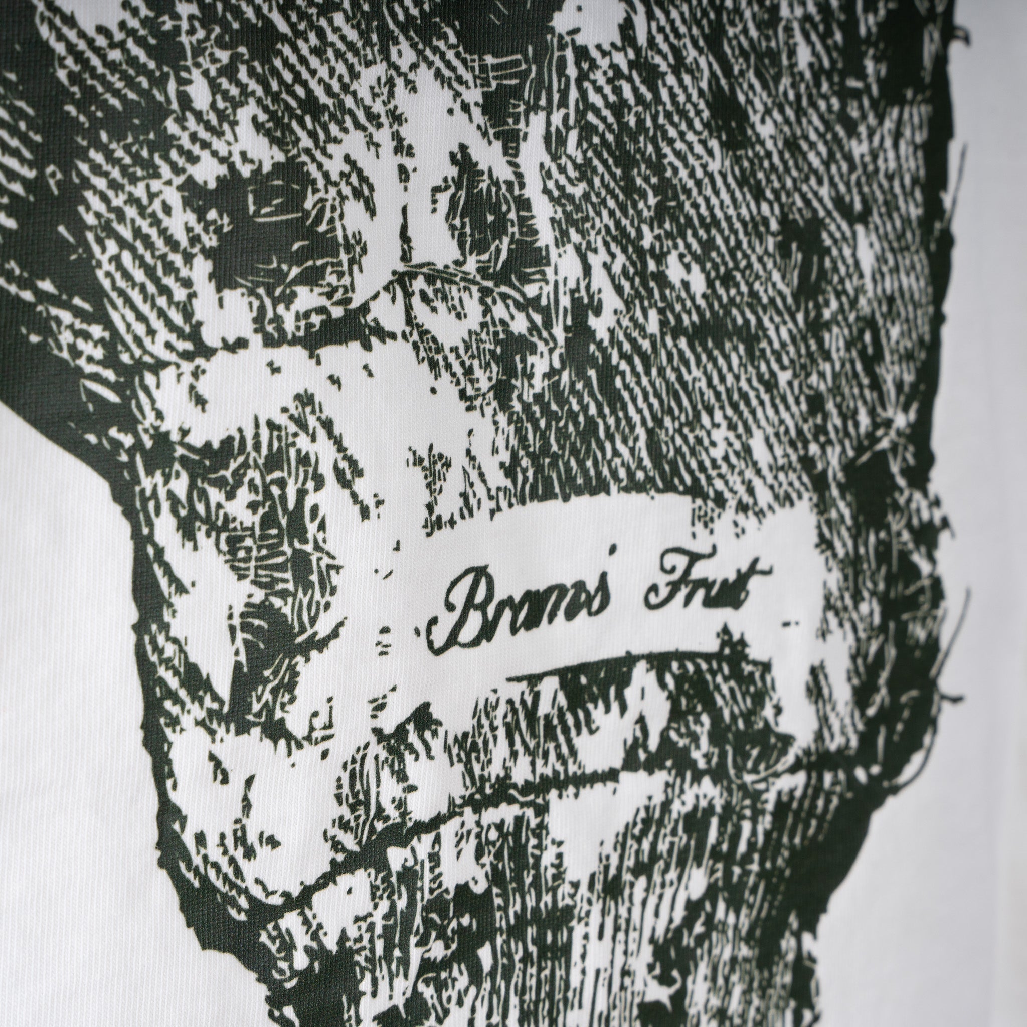 Bram's Fruit T-Shirt Backprint Wit | Gardening Glove