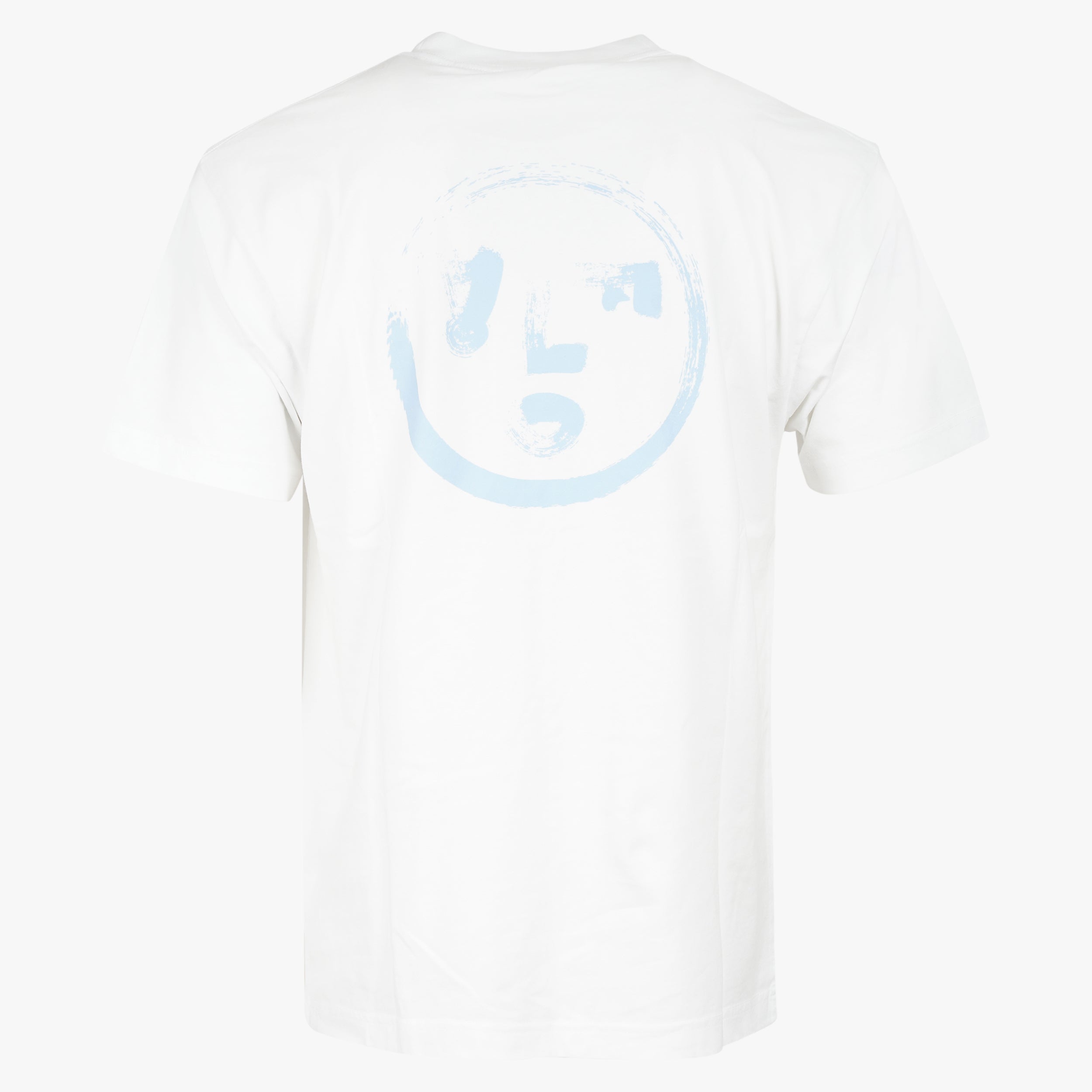 Olaf T-Shirt Backprint Wit | Brushstroke Face