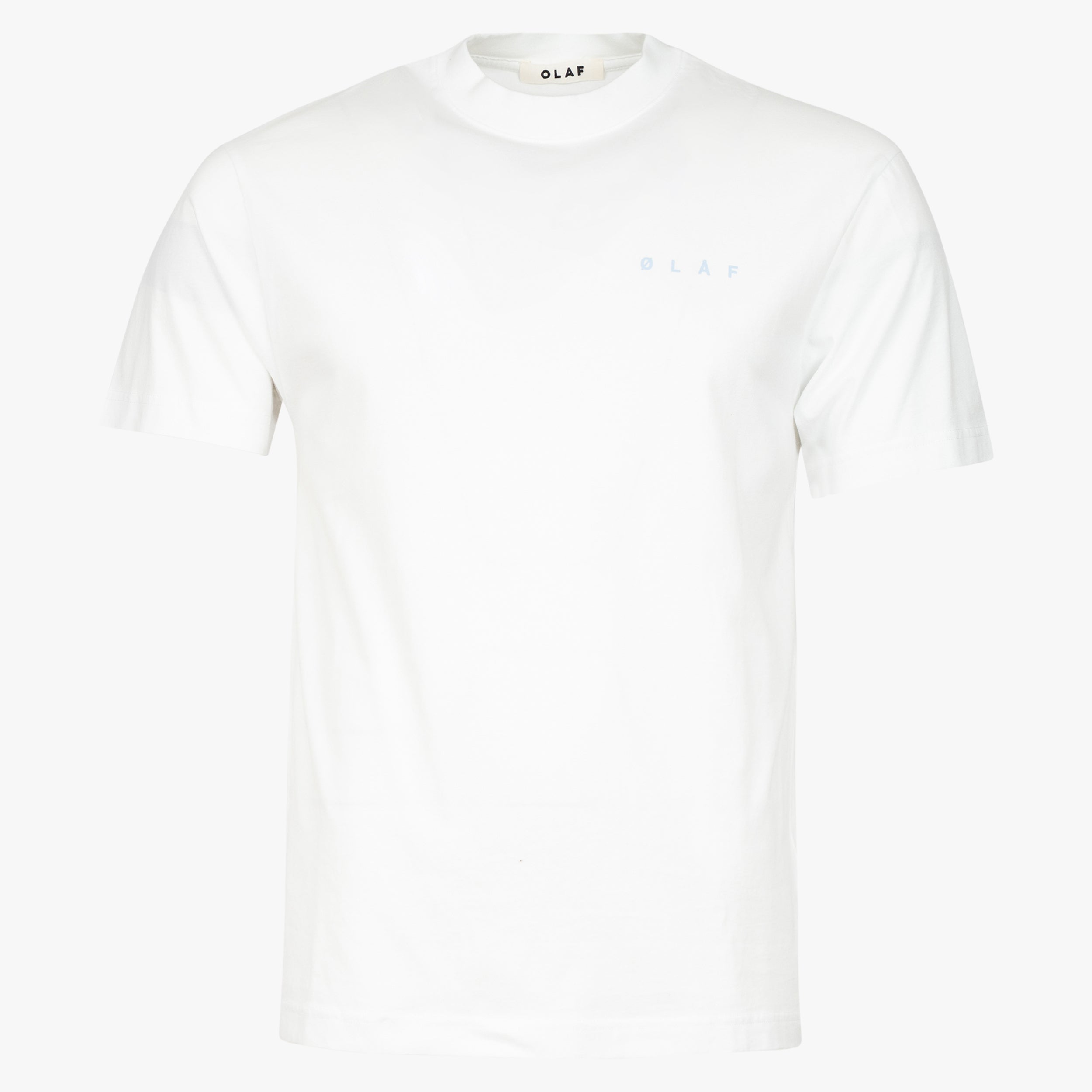 Olaf T-Shirt Backprint Wit | Brushstroke Face