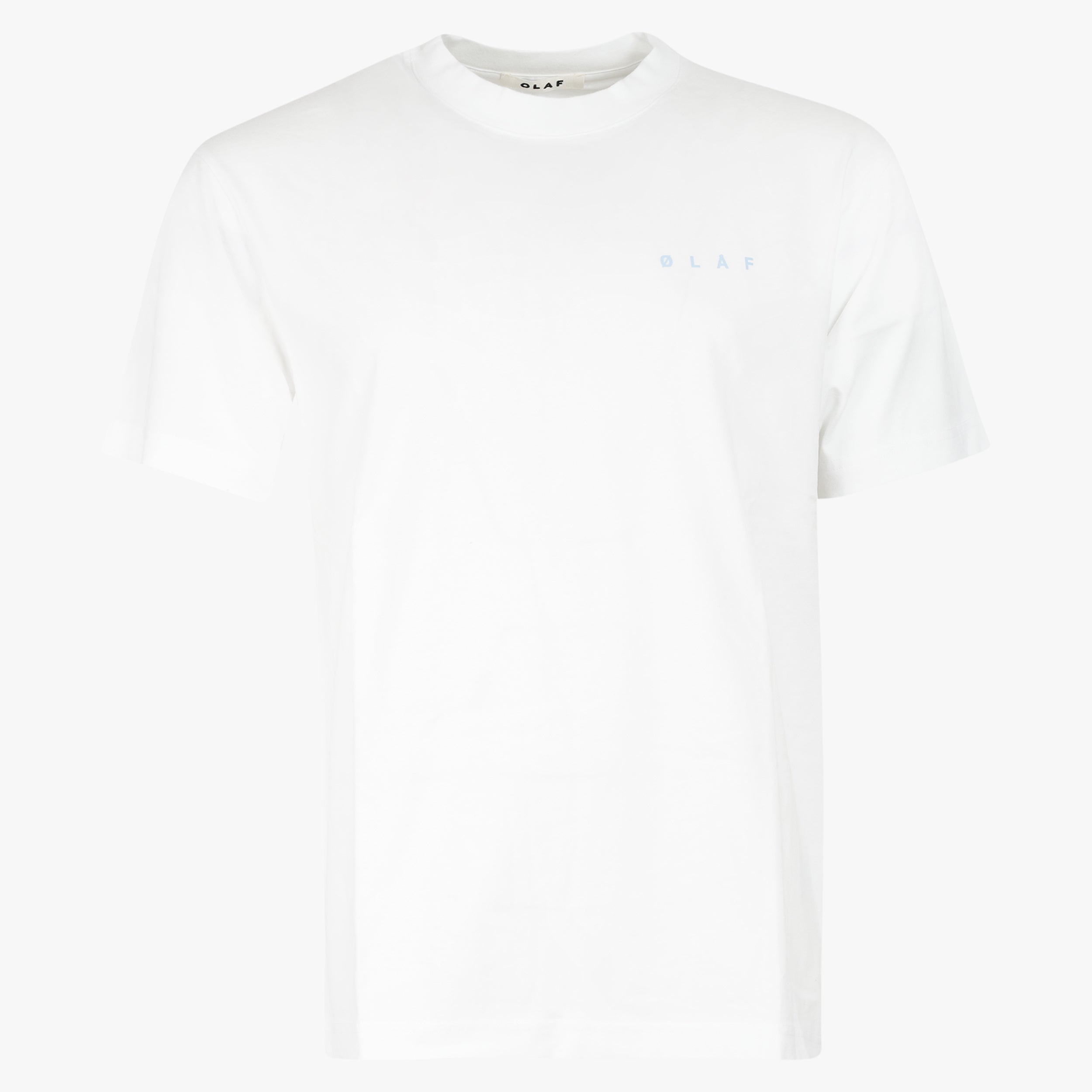 Olaf T-Shirt Backprint Wit | Brushstroke Face