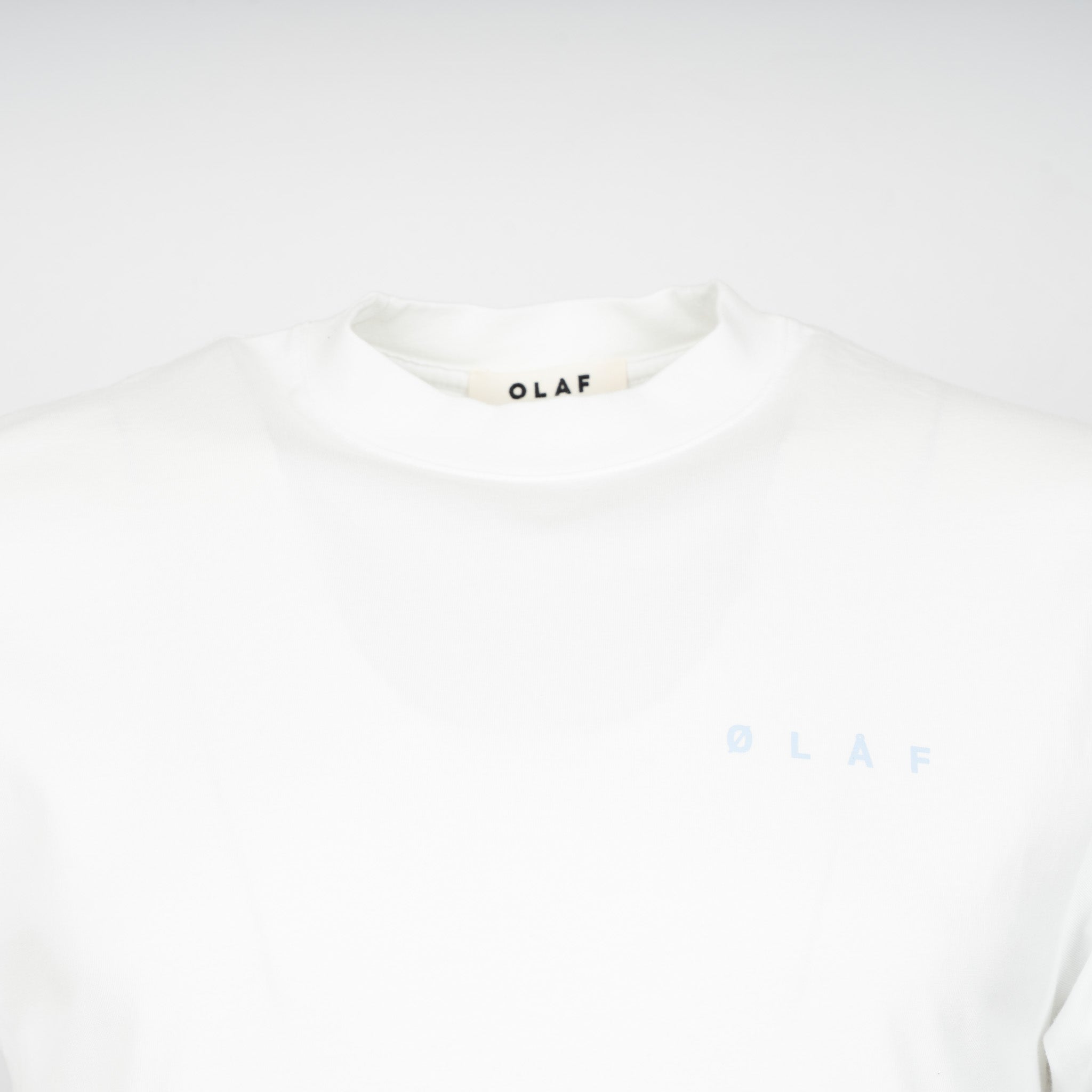 Olaf T-Shirt Backprint Wit | Brushstroke Face