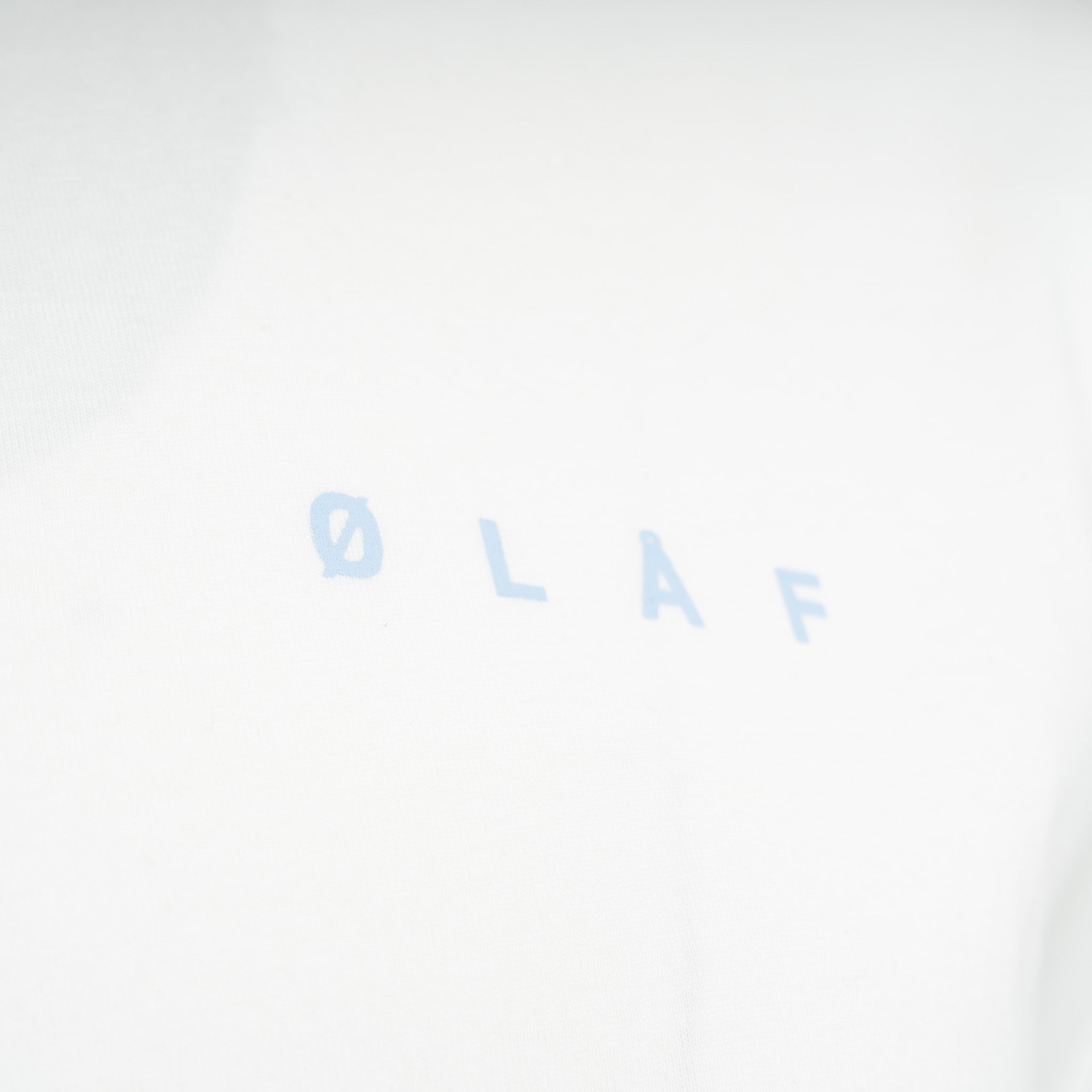 Olaf T-Shirt Backprint Wit | Brushstroke Face