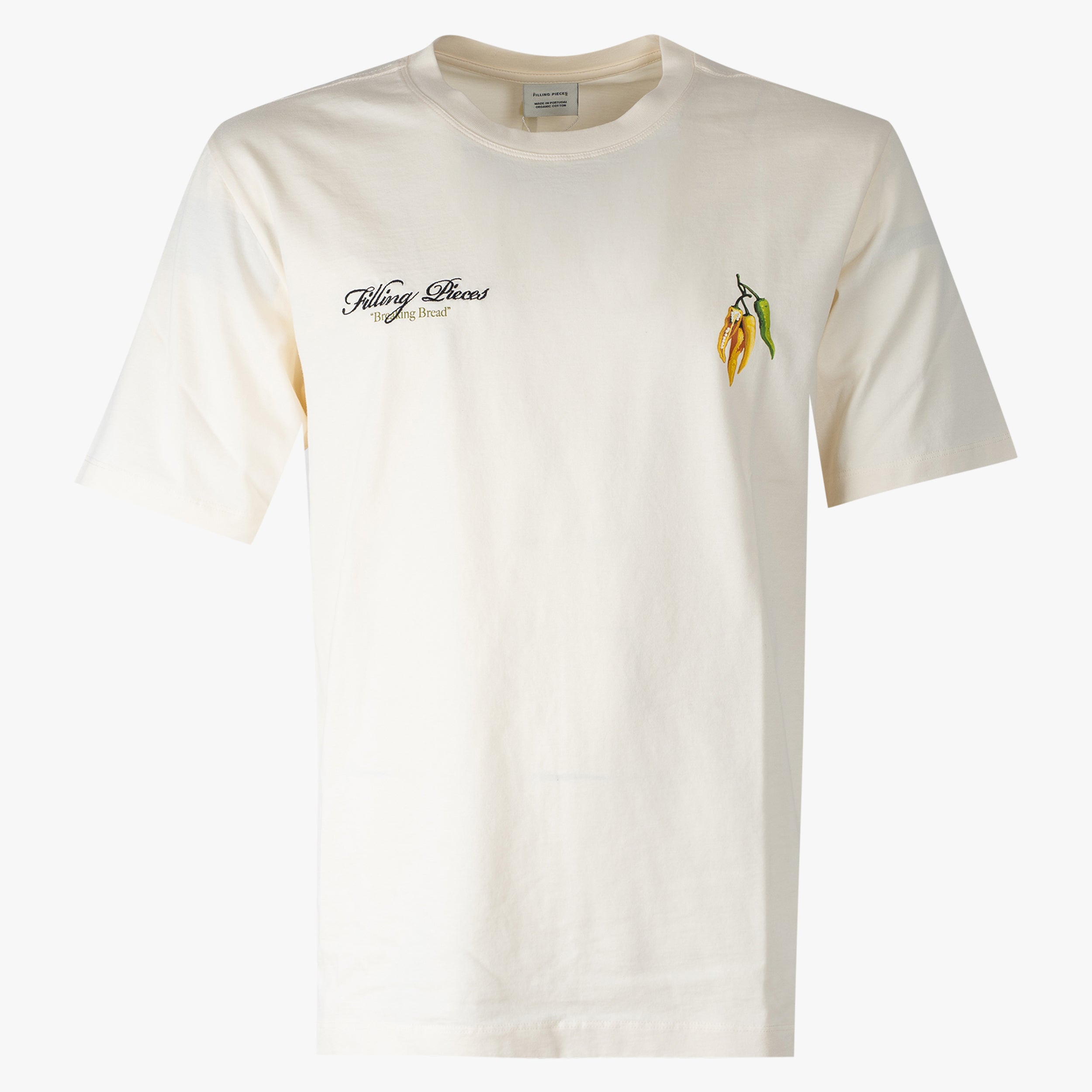 Filling Pieces T-Shirt Backprint Crème | Pepper