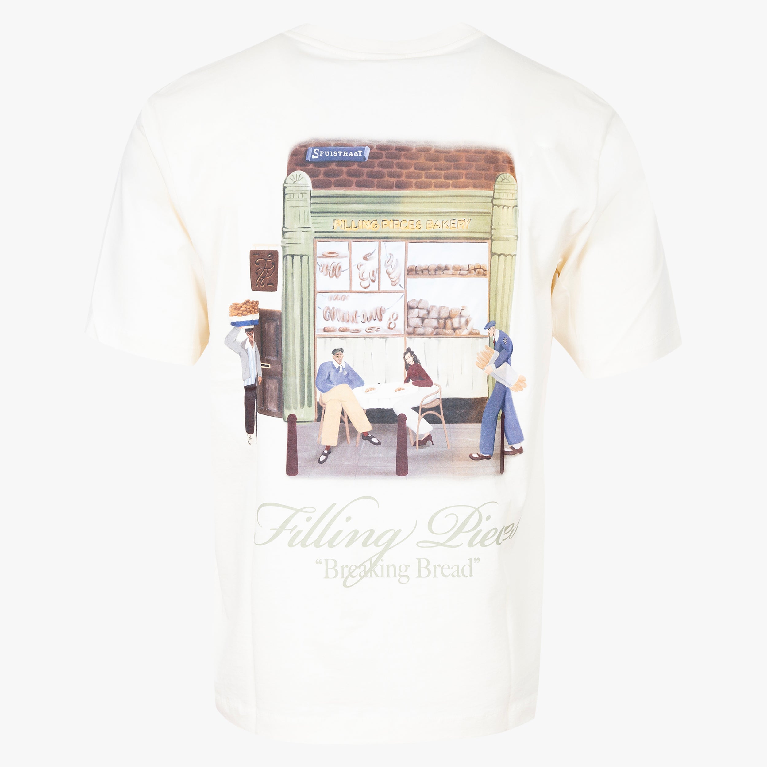 Filling Pieces T-Shirt Backprint Crème | Bakery
