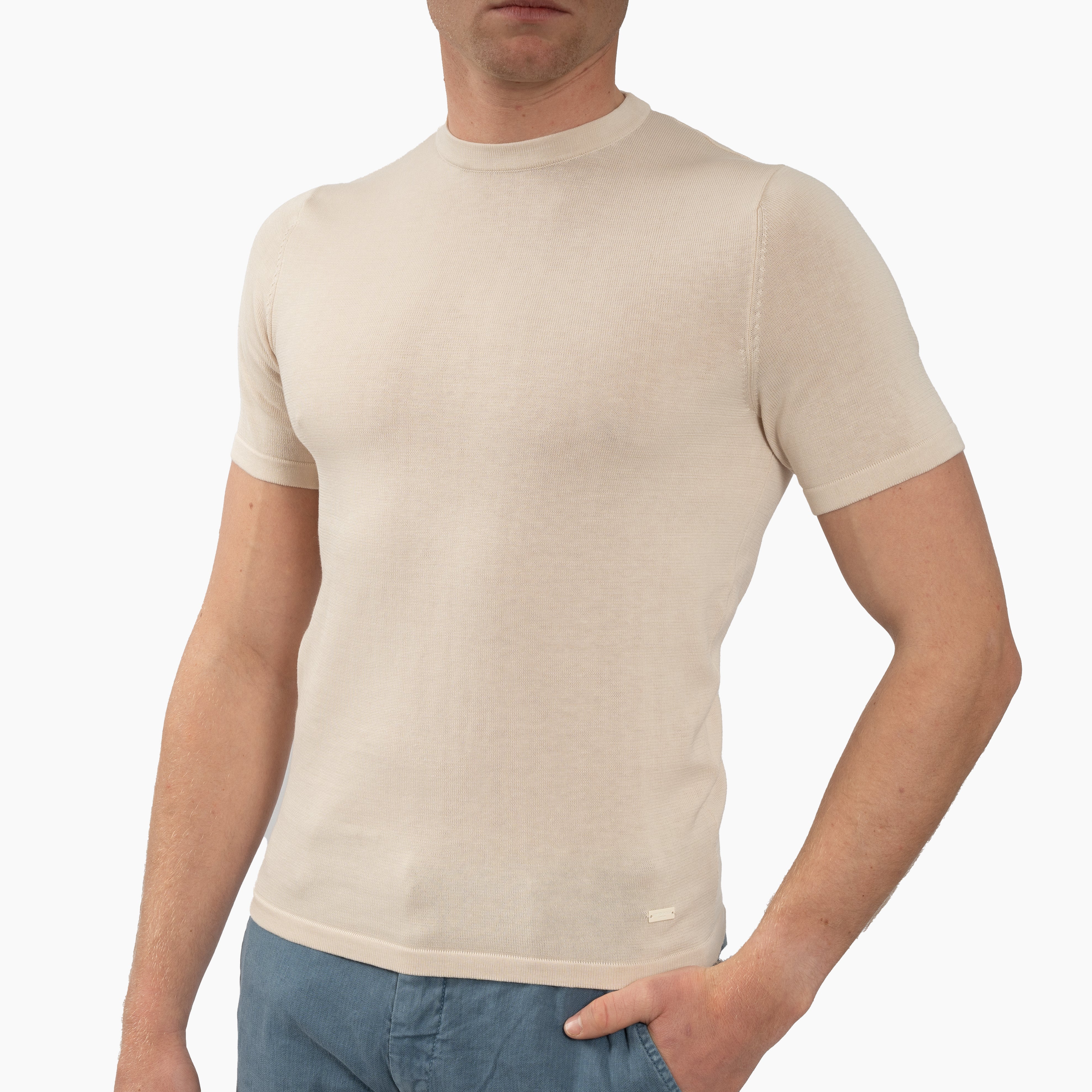 SEVEN DIALS T-Shirt Beige | Faun