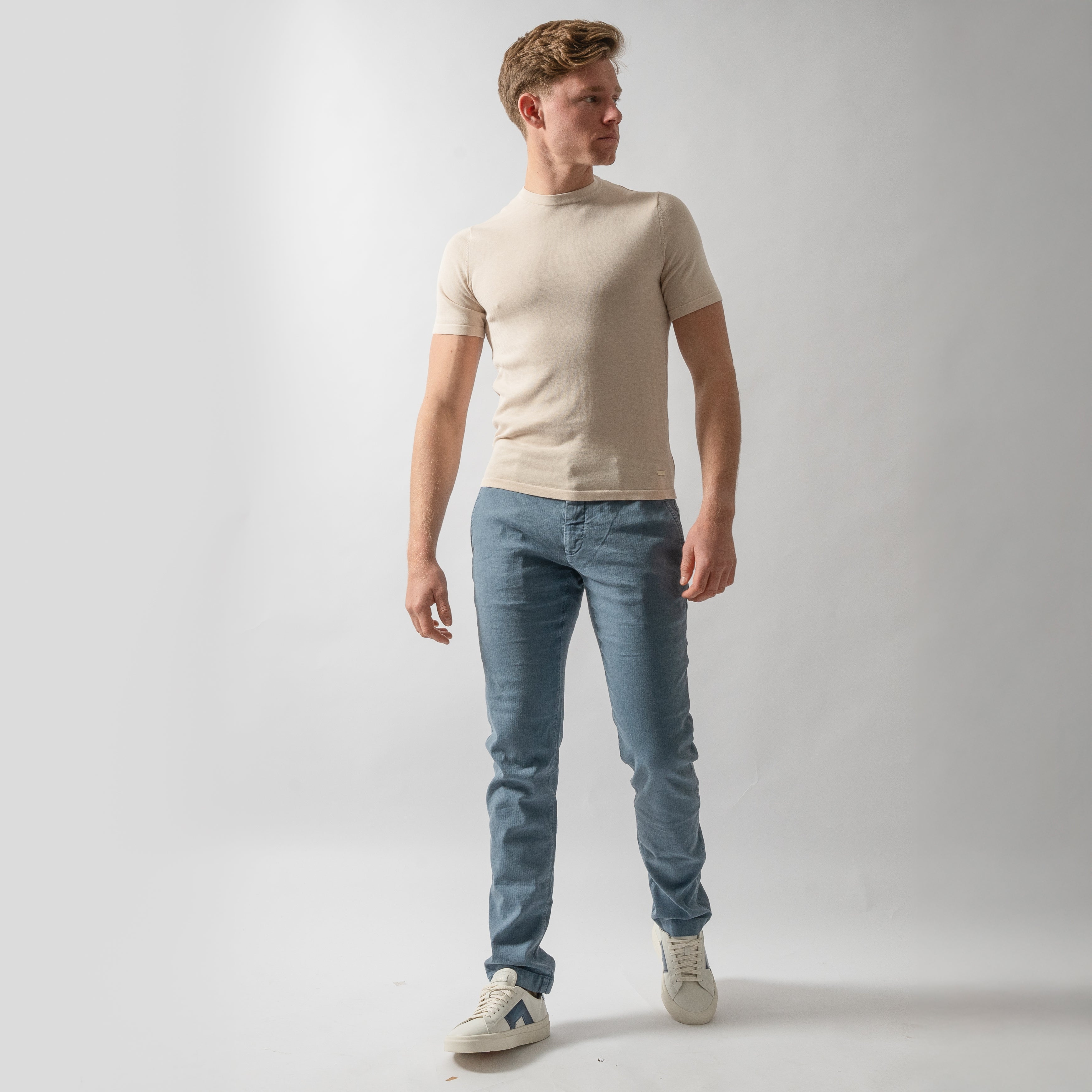 SEVEN DIALS T-Shirt Beige | Faun