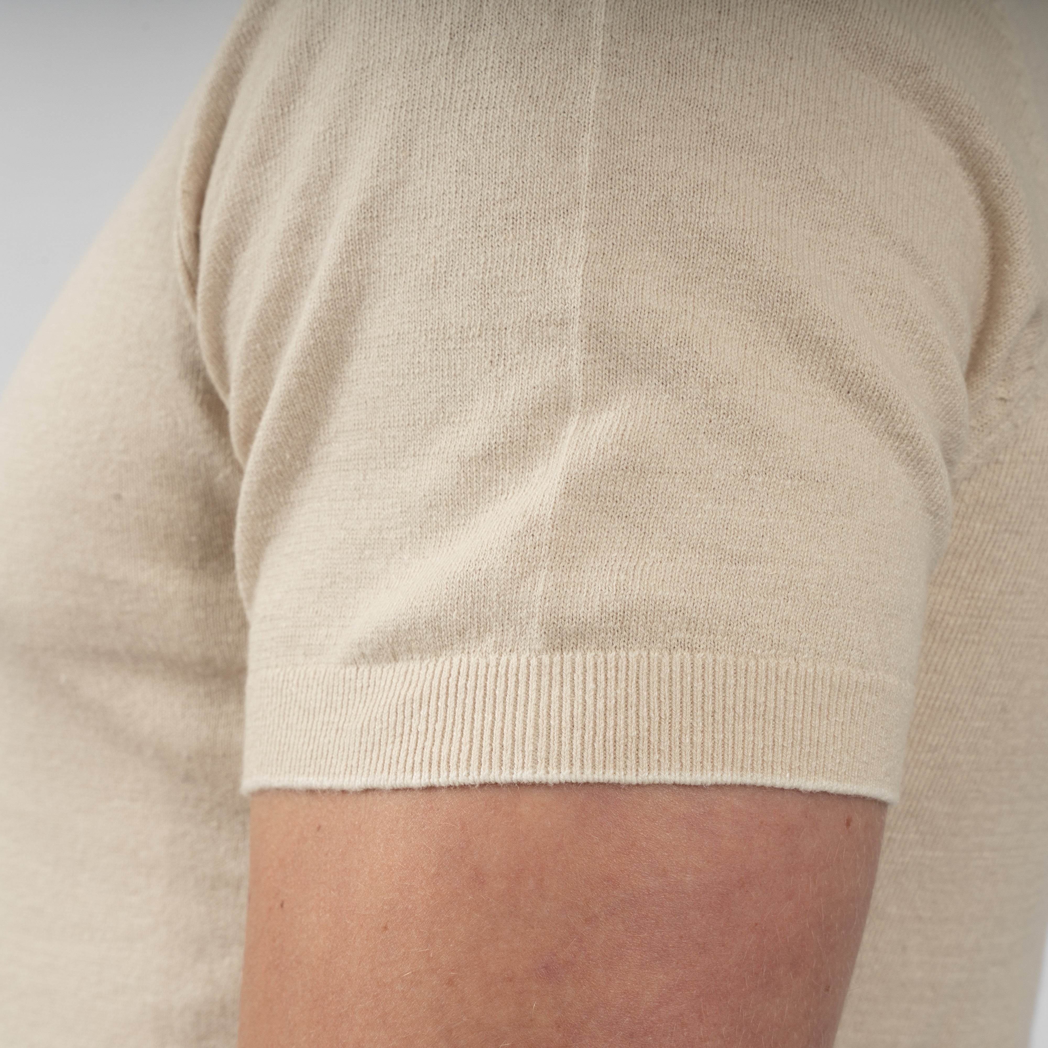 SEVEN DIALS Linnen T-Shirt Beige | Bennett