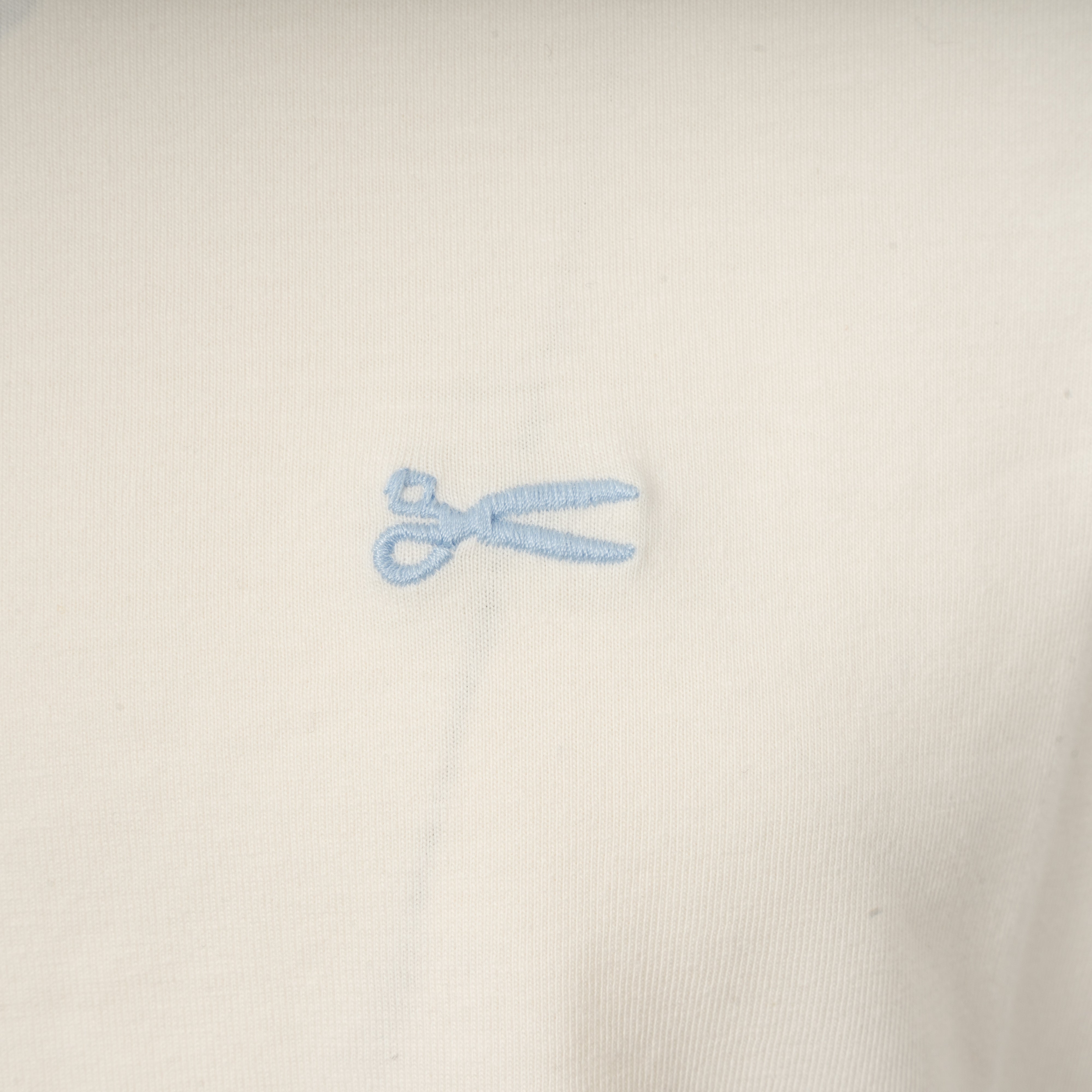 Denham T-Shirt Creme | Scissor Tee