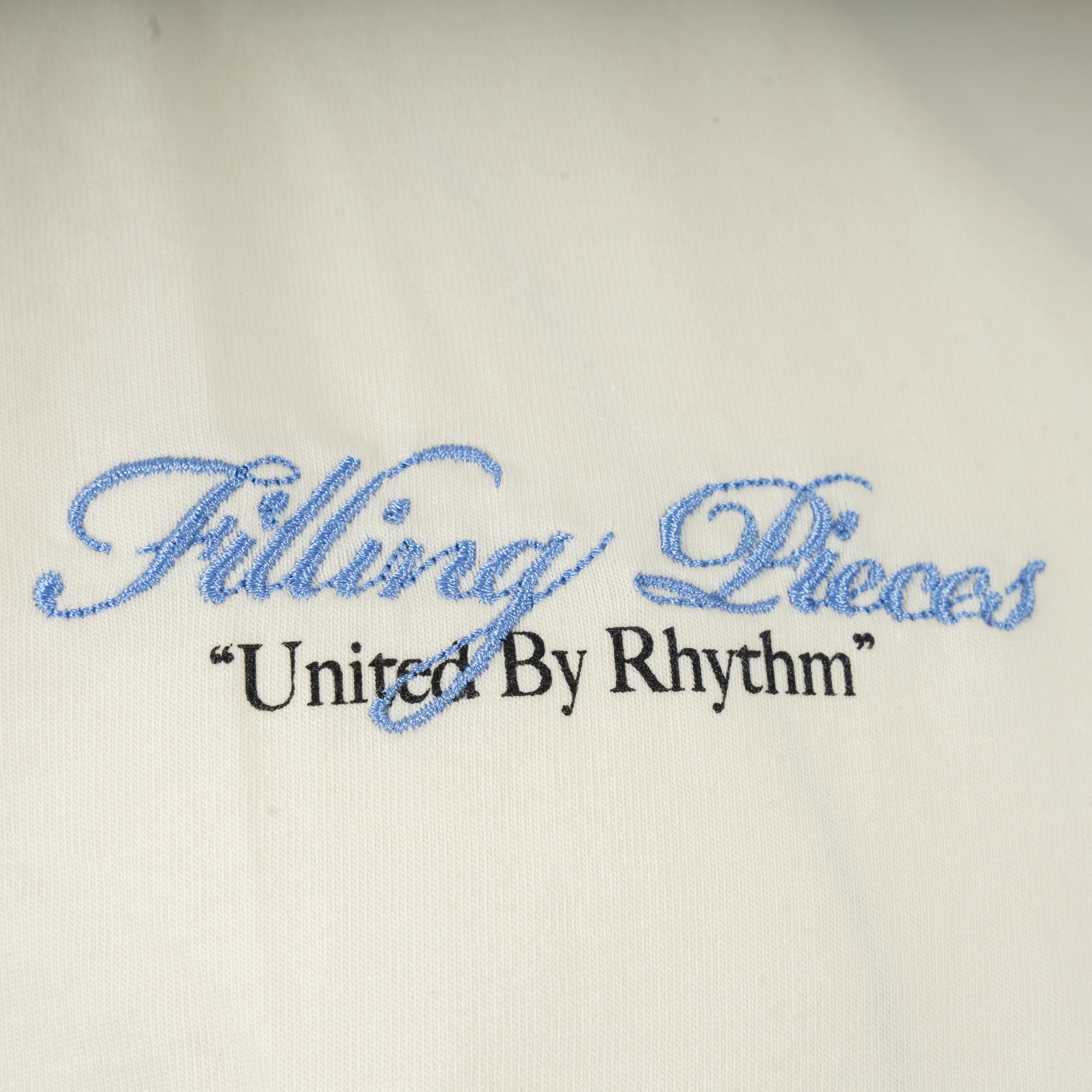 Filling Pieces T-Shirt met Backprint Off-White | Grammophone