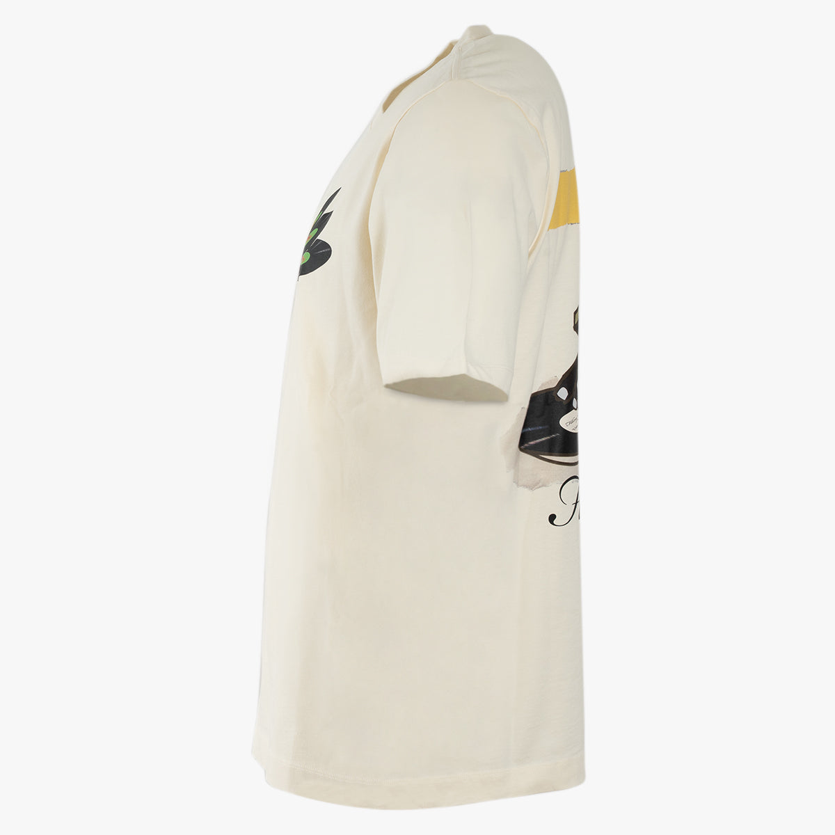 Filling Pieces T-Shirt met Backprint Off-White | DJ