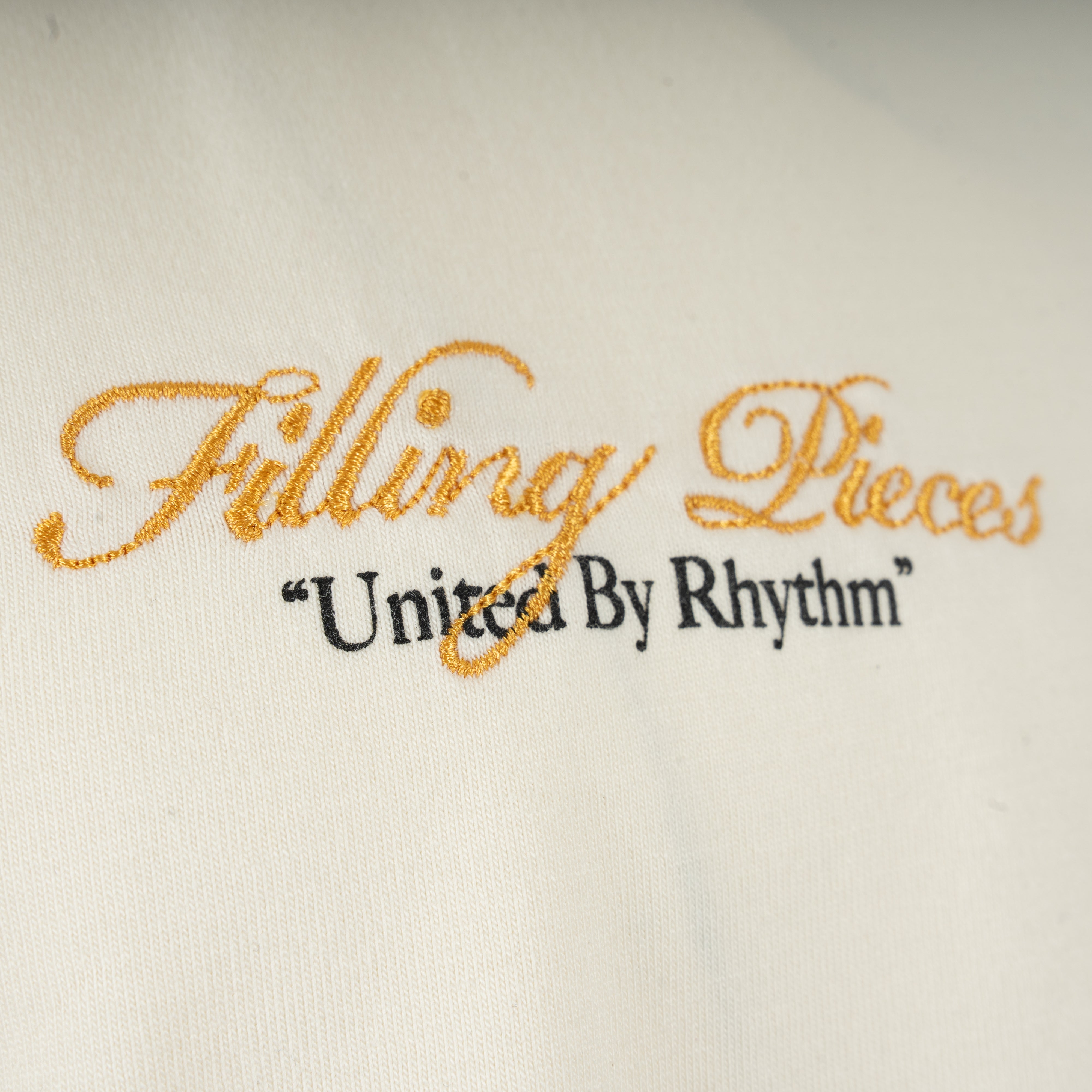 Filling Pieces T-Shirt met Backprint Off-White | DJ