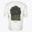 Denham T-Shirt met Backprint Creme | Royal Oak Tee